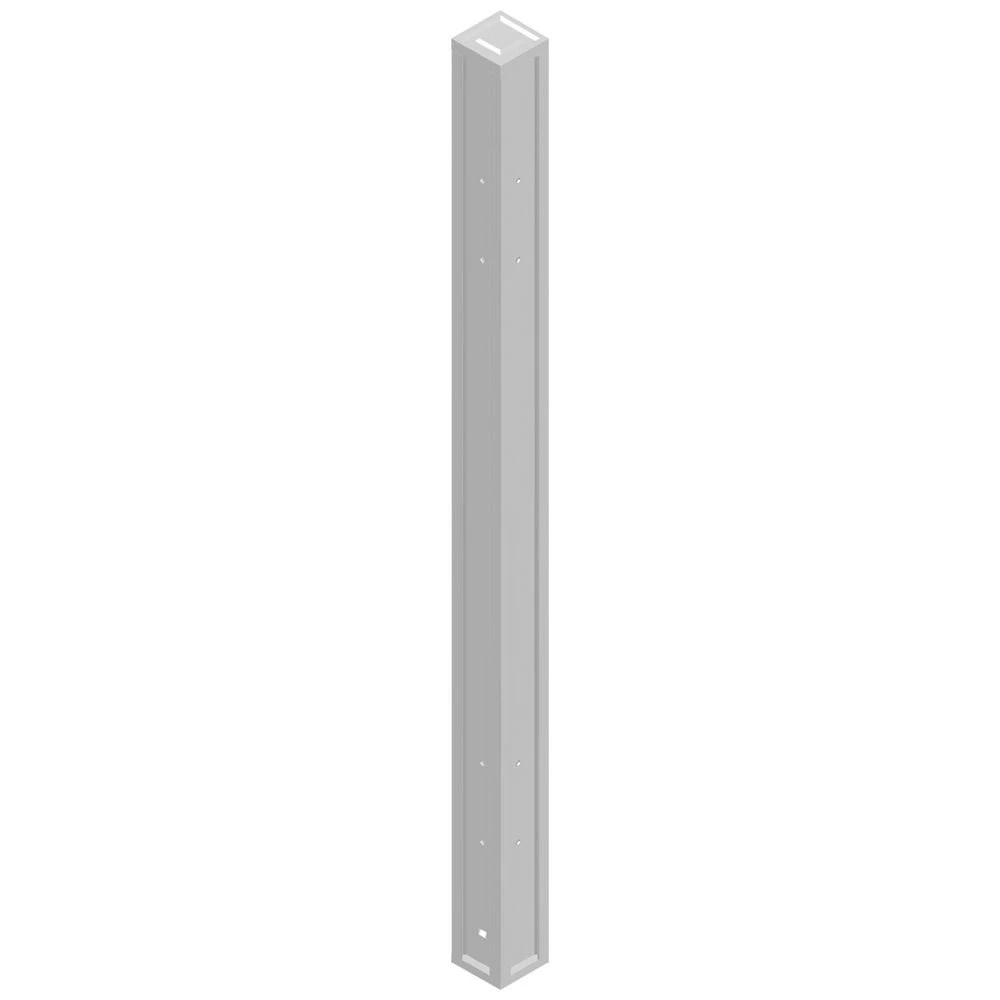 1 Stilford 4 Way Connector for 525mm Partition Screen White Office Furnishing Accessories Workspace Screens and Partitions, 1 of 5