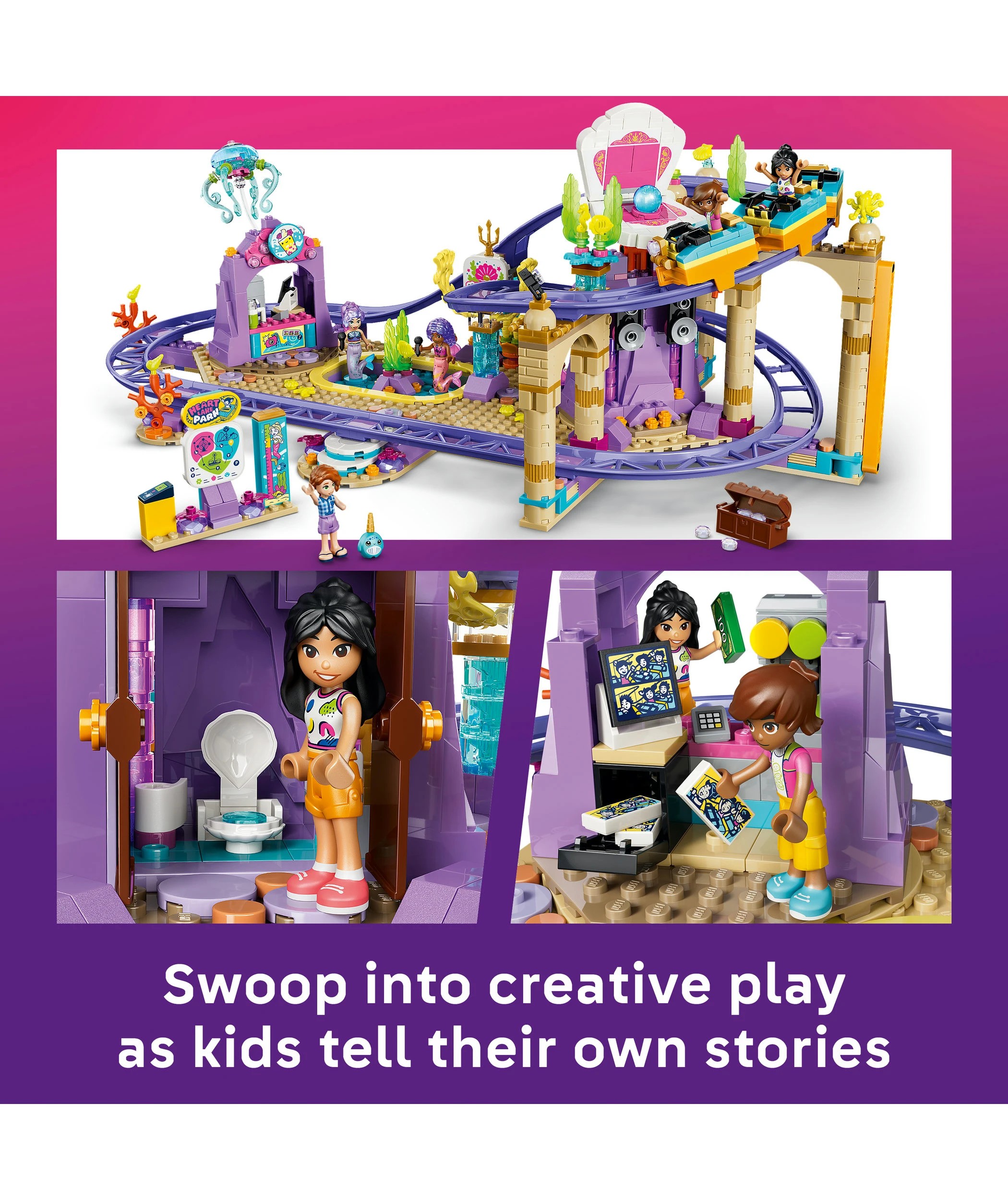 5 LEGO Friends Mermaid Roller Coaster Ride 42703, 5 of 9