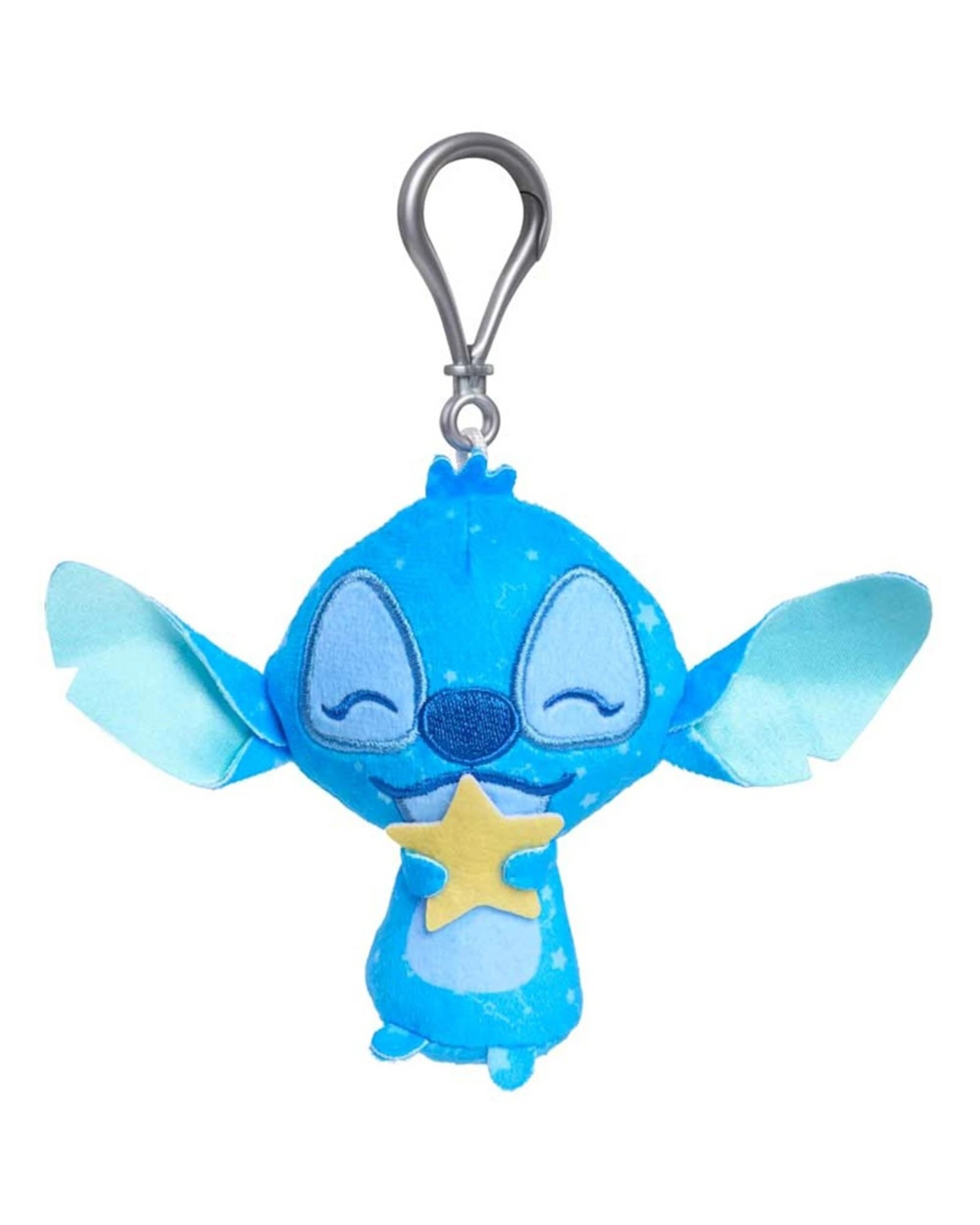 1 Lilo & Stitch - Stitch 6in Plushie with Clip - Multi, 1 of 7