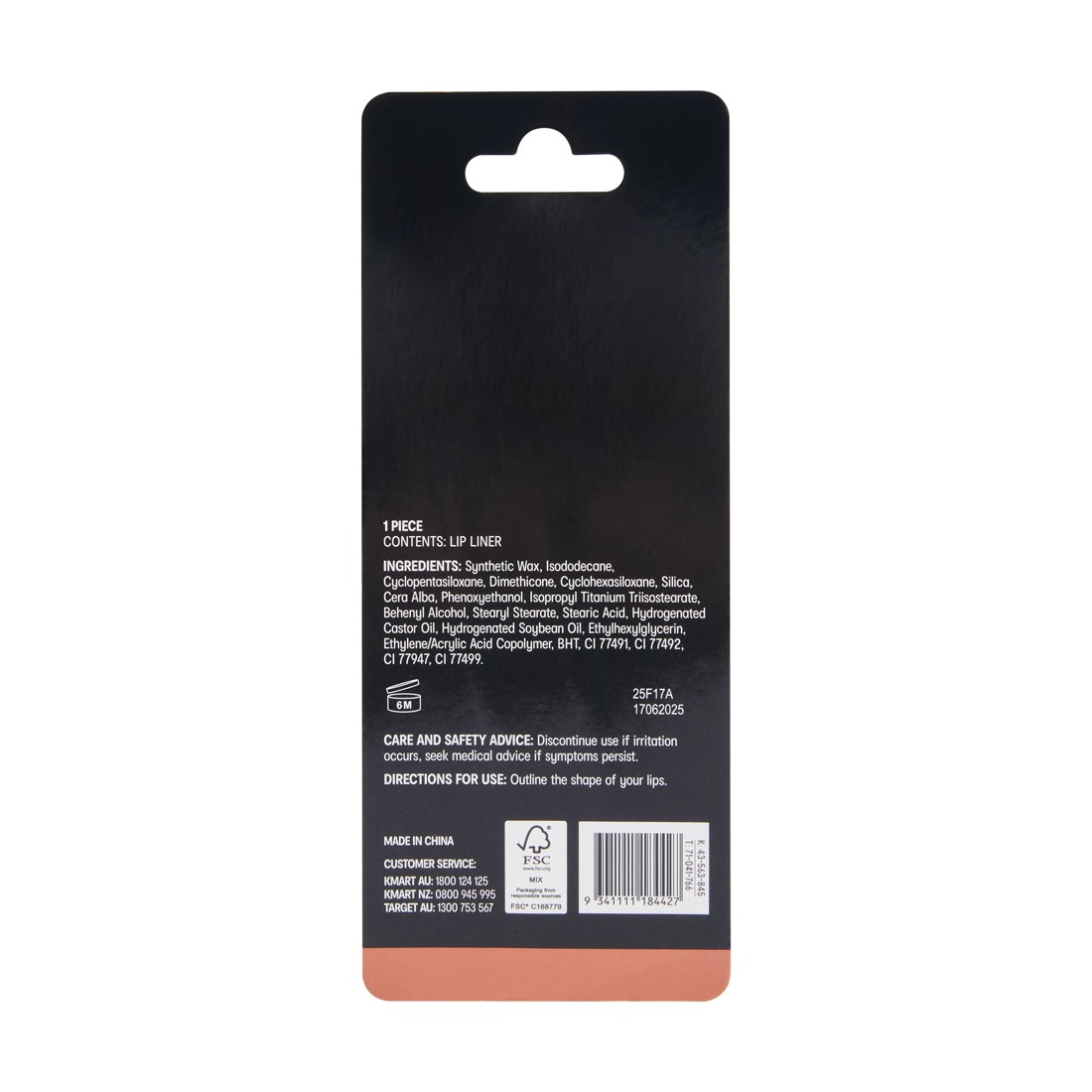 6 OXX Cosmetics Matte Lip Liner - Sweet Talk, 6 of 6