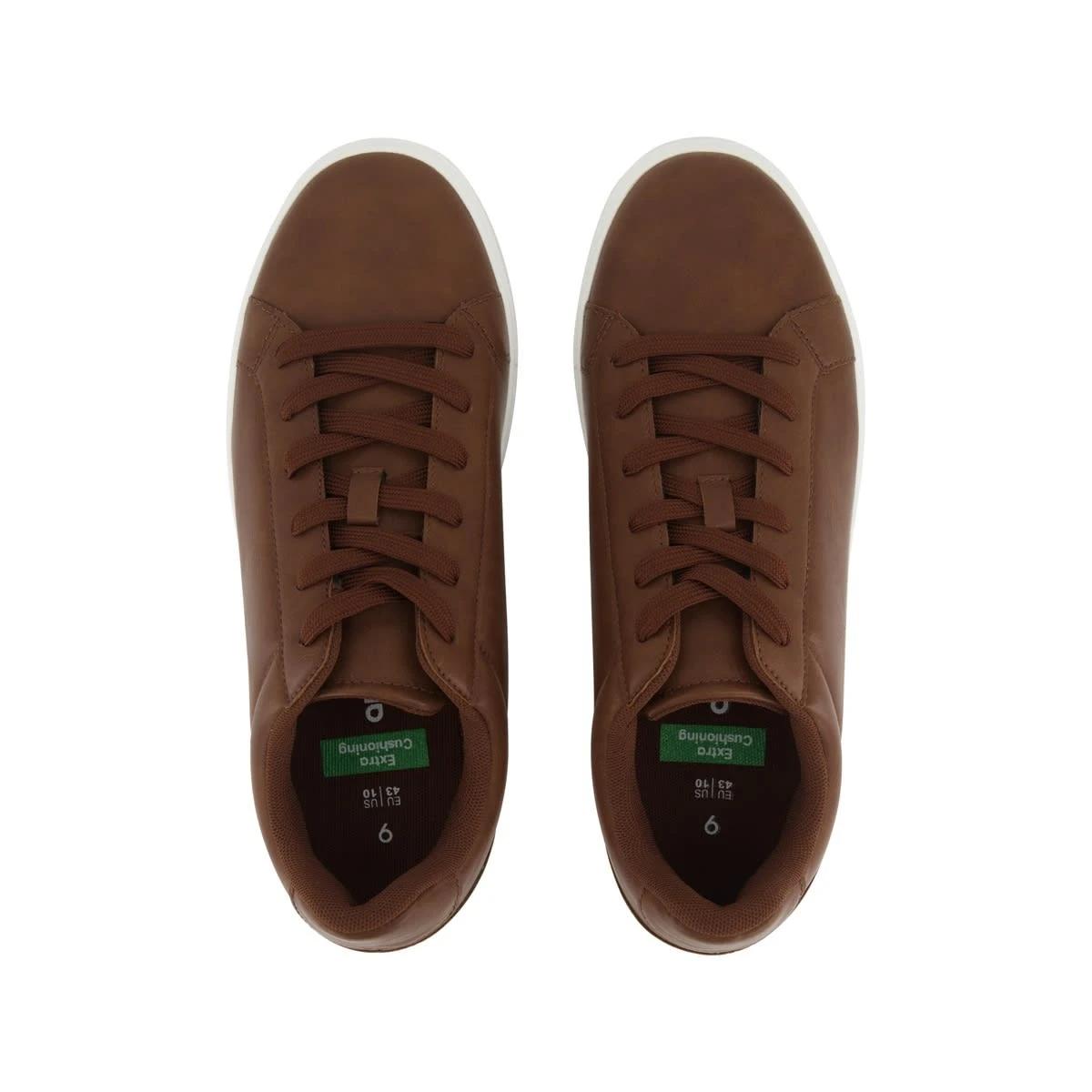 2 Casual Court Lace Up Sneakers CHOCOLATE BROWN, 2 of 5