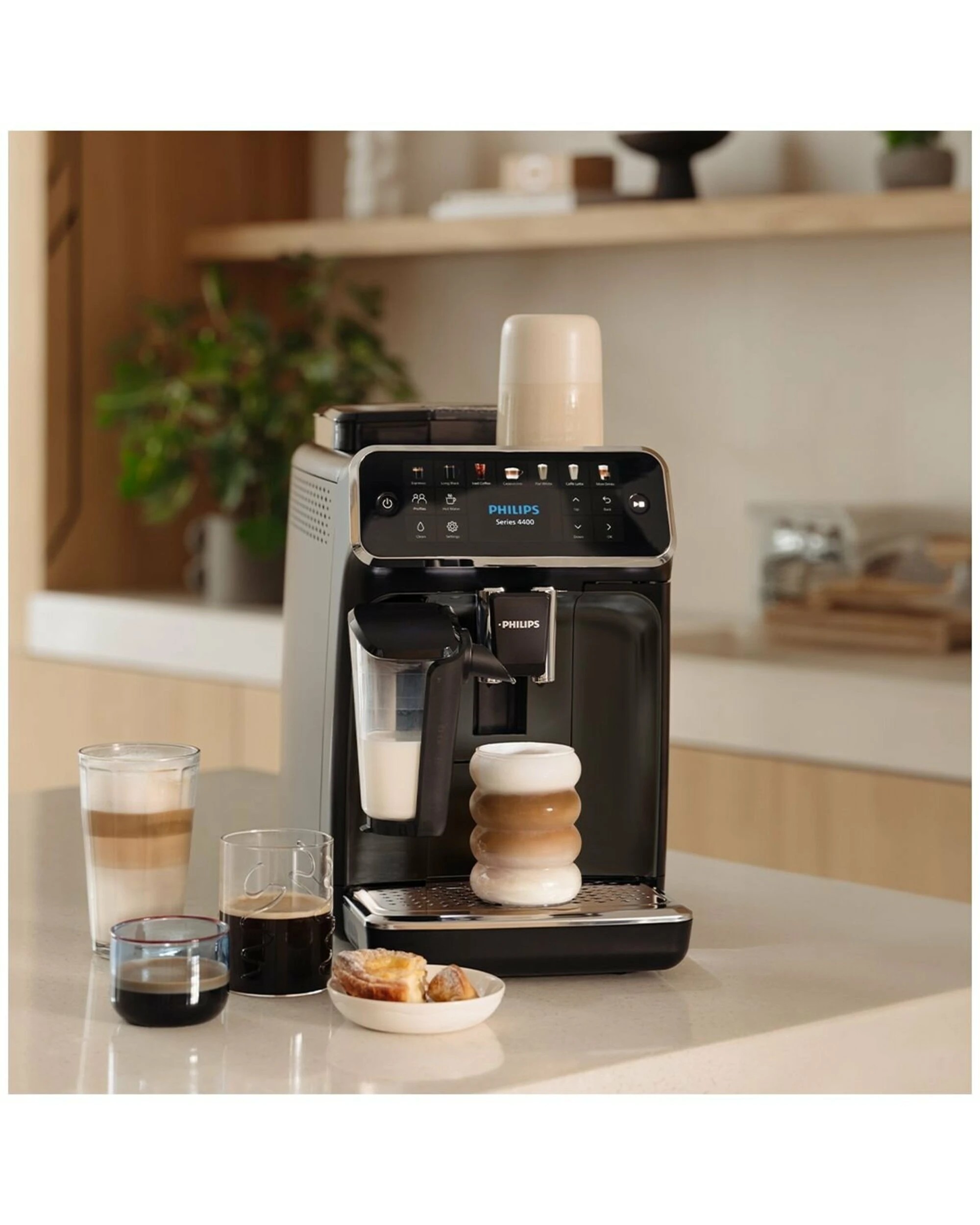 3 Philips 4400 Series LatteGo Fully Auto Espresso Machine, 3 of 5