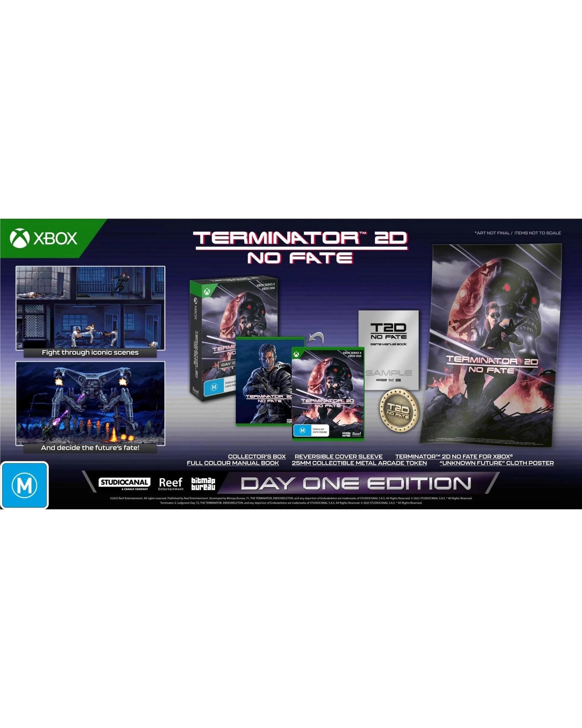 2 Terminator 2D: NO FATE Day One Edition - Xbox Series X, Xbox One, 2 of 9