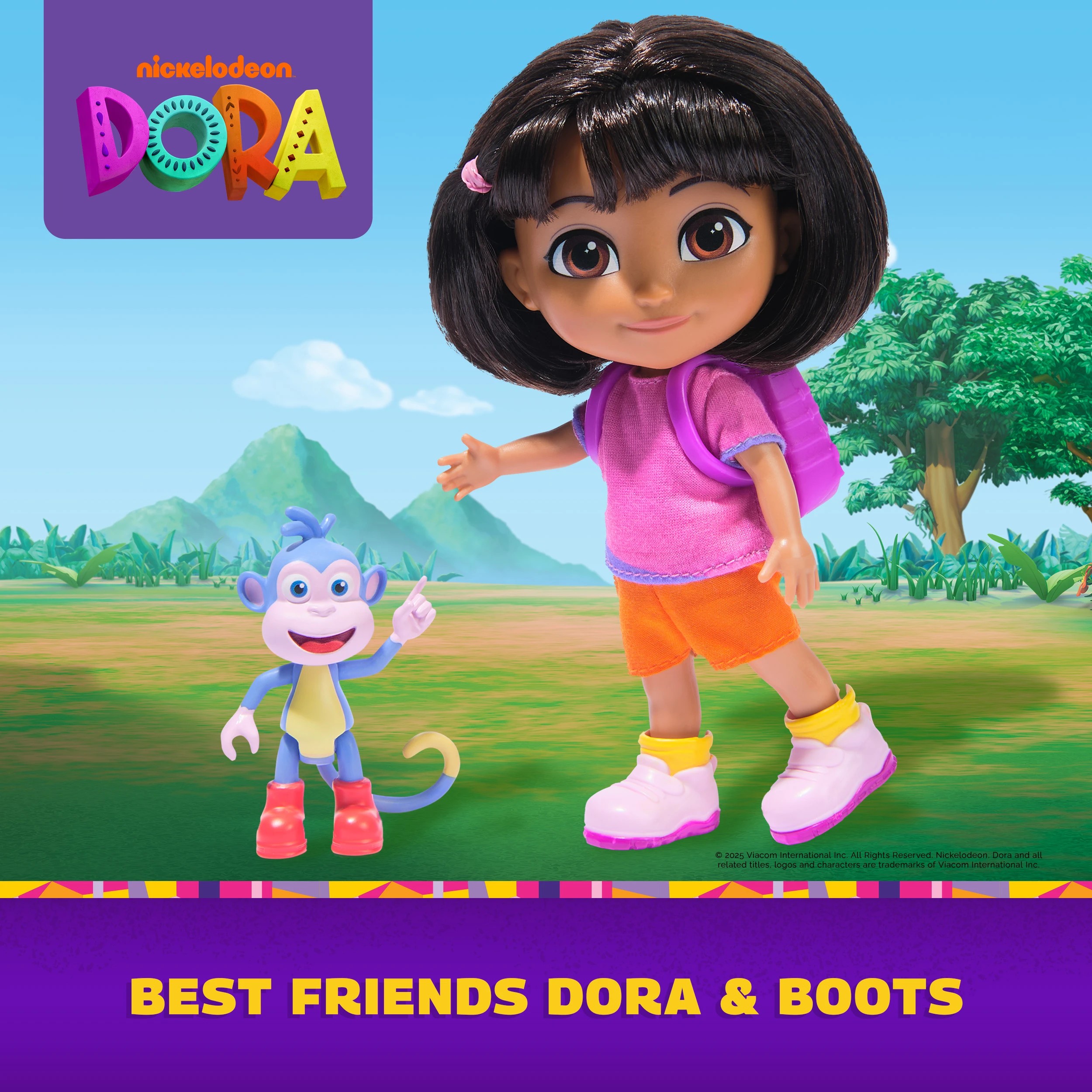3 Nickelodeon Dora Best Friends Dora & Boots Set, 3 of 9