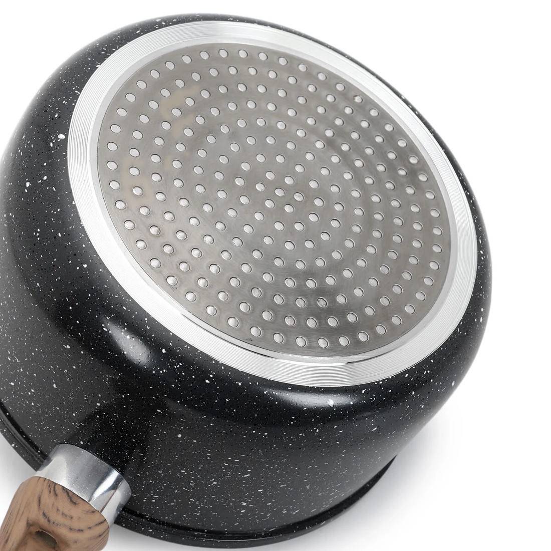 7 20cm Wood Look Saucepan, 7 of 7