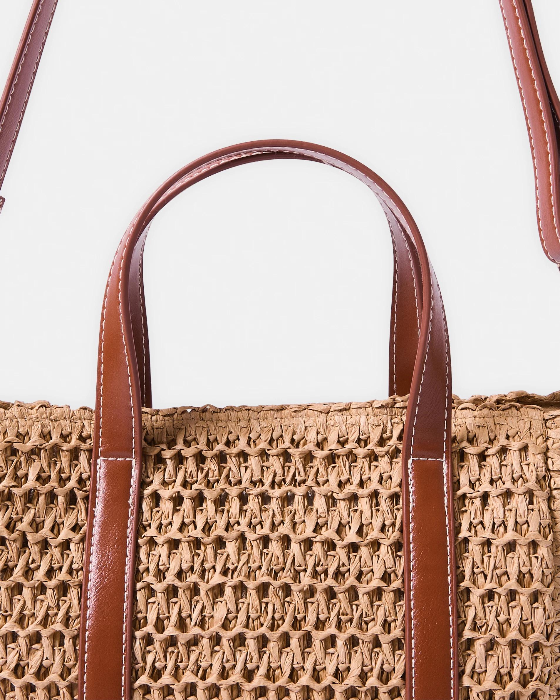 3 Mini Tote Bag Natural, 3 of 7