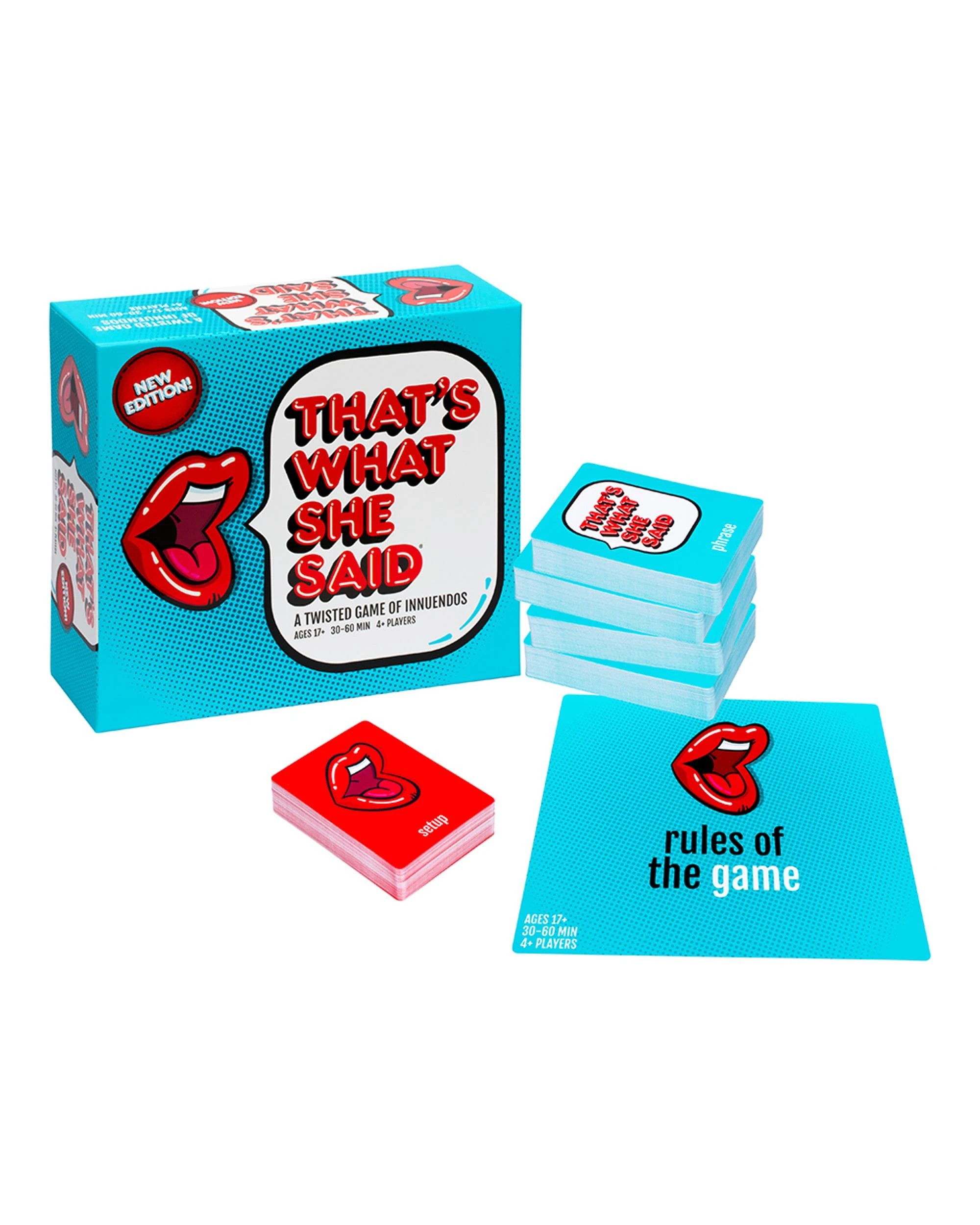 That's What She Said New Edition Board Game - Kmart