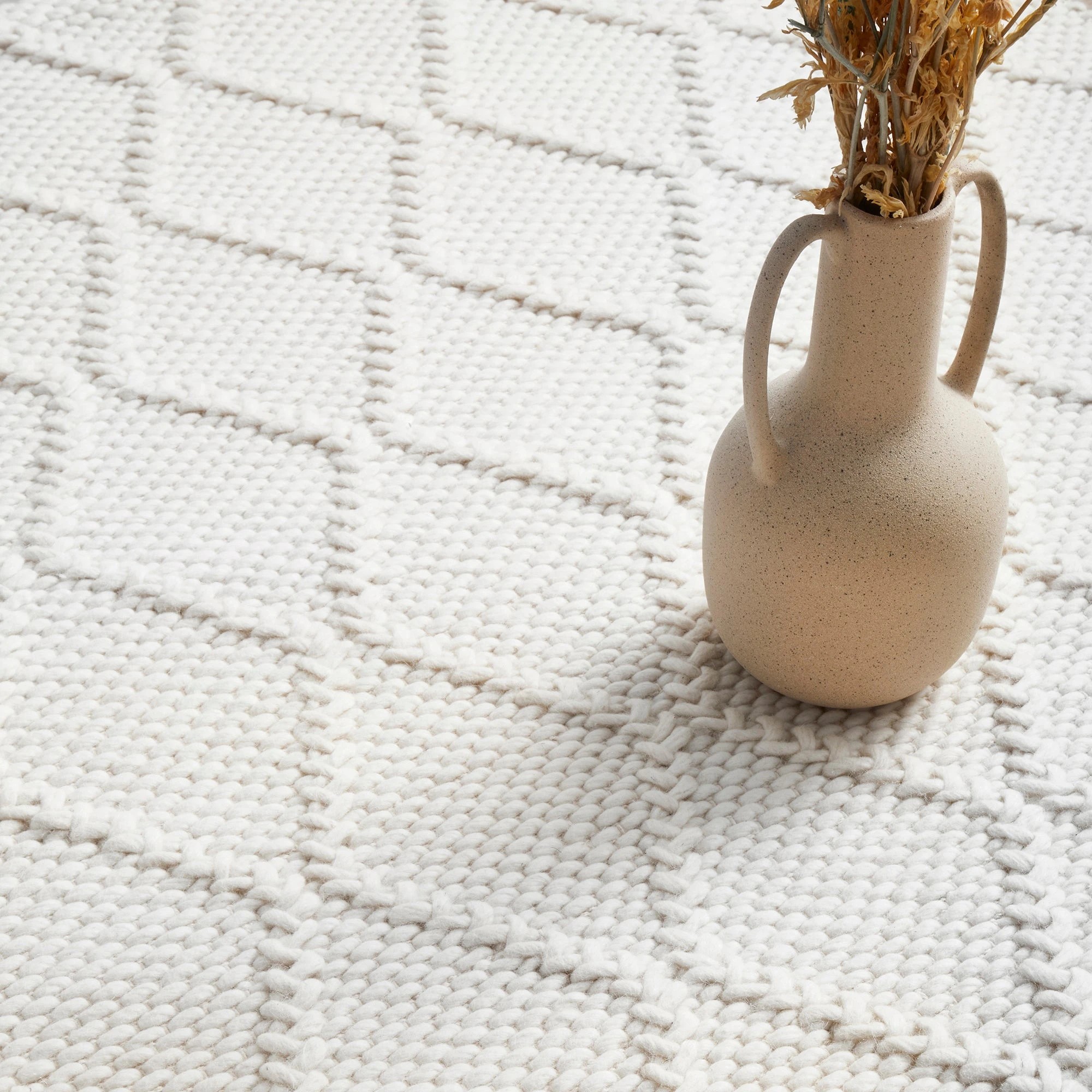 8 Common Ground Rugs Valor 400x300cm - Extra Extra Large Hand Loomed Wool Floor Rug - White, 8 of 10