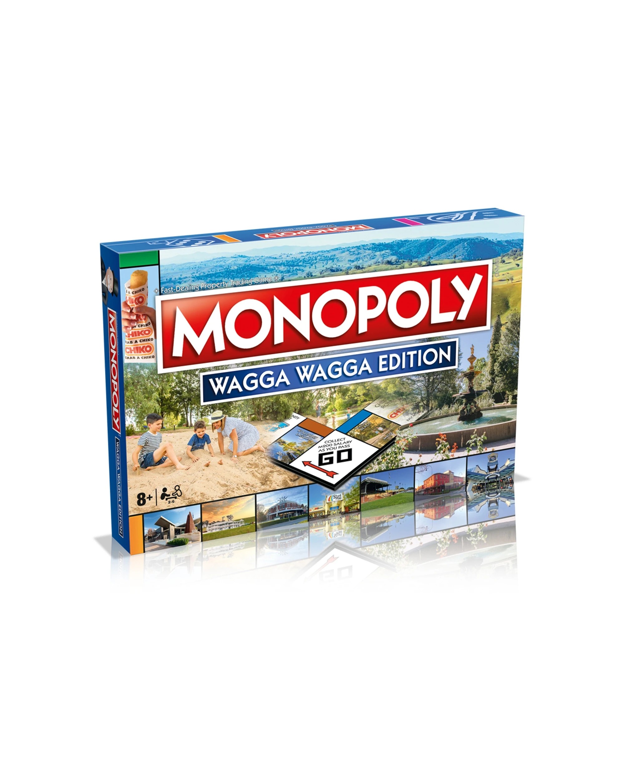 4 Monopoly City Editions Wagga Wagga Kids Family Tabletop Themed Board Game - Multi, 4 of 4
