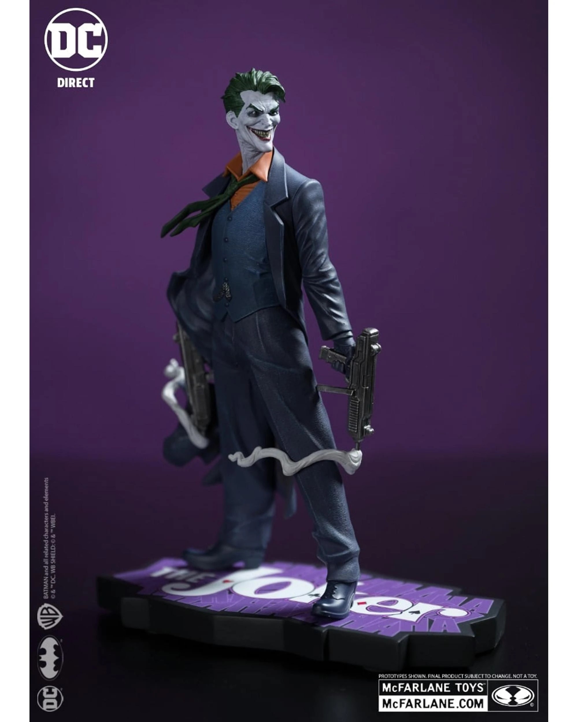 5 McFarlane DC Direct The Joker by Gabrielle Dell'Otto - The Joker Purple Craze -  1:10 Scale Resin Statue, 5 of 9