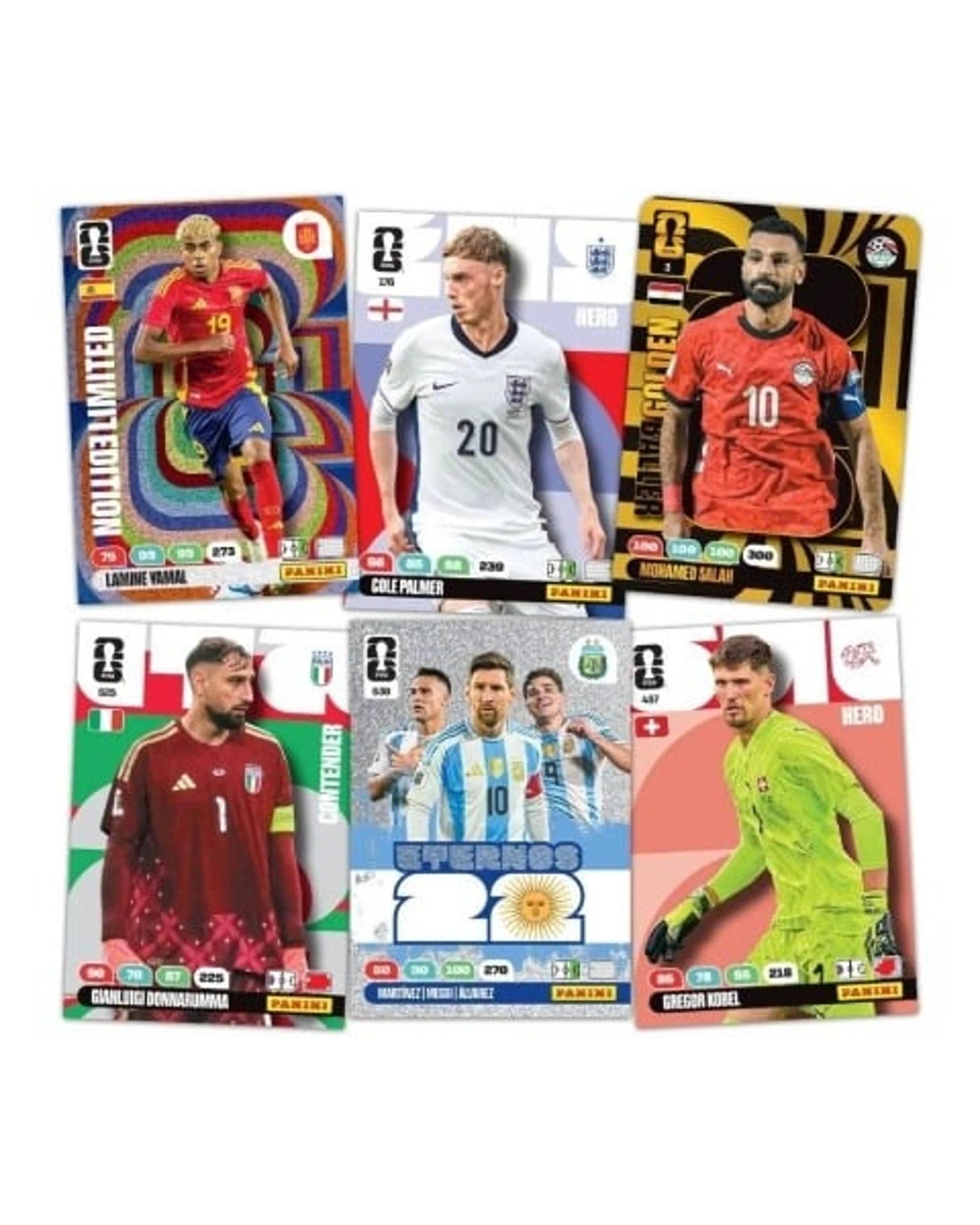 4 Panini Adrenalyn XL FIFA World Cup 2026 Trading Cards Booster Pack, 4 of 4