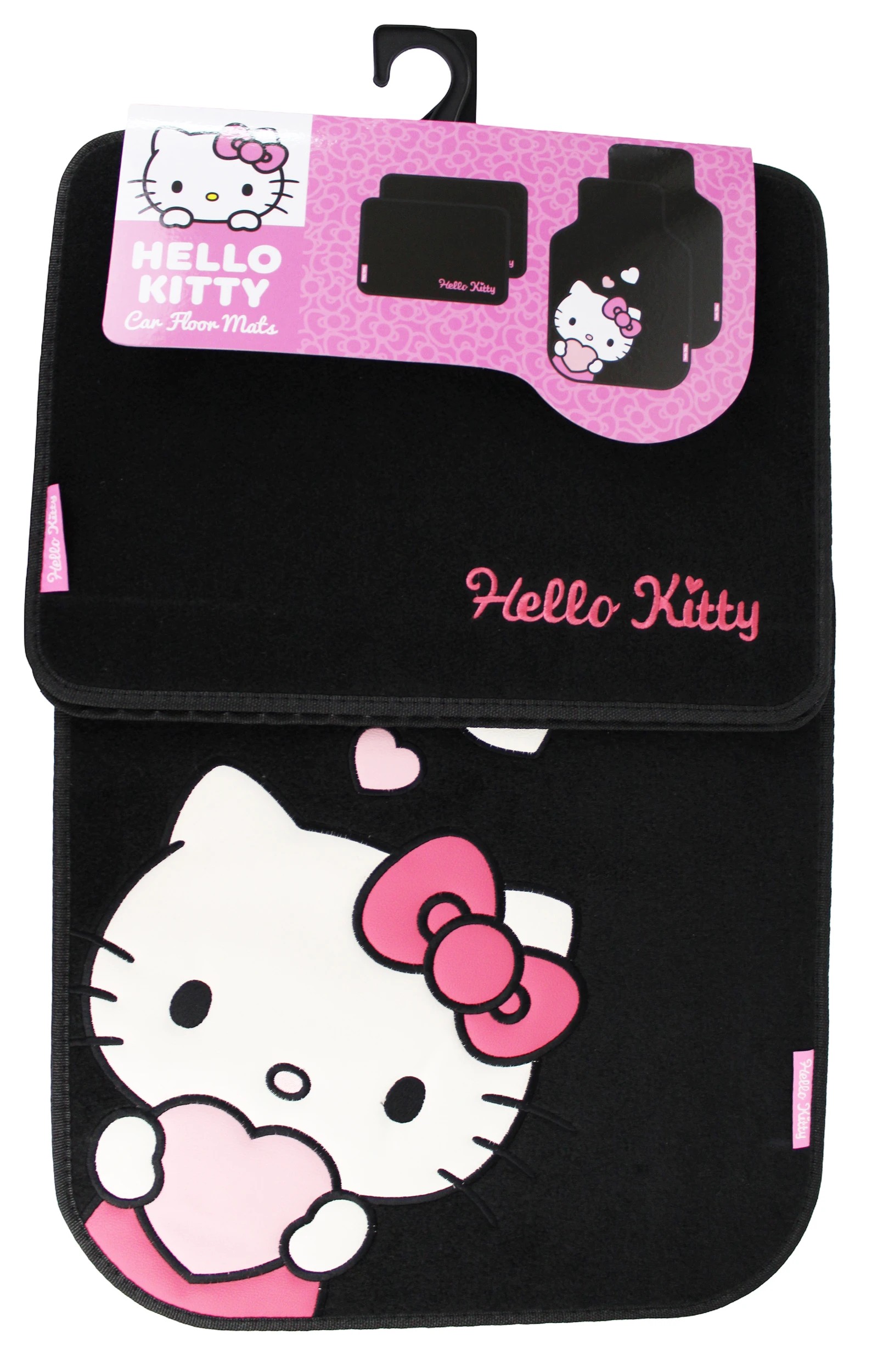 1 4 Pack Hello Kitty Floor Mats, 1 of 3