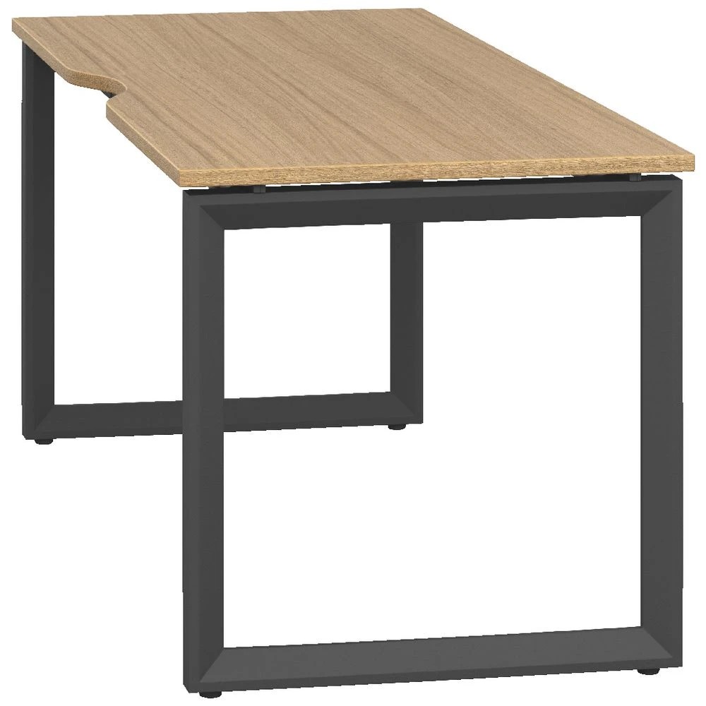 3 Stilford S2 Pro Version 1 Desk 1800 x 750mm Oak/Black Desks, Tables and Workstations, 3 of 4