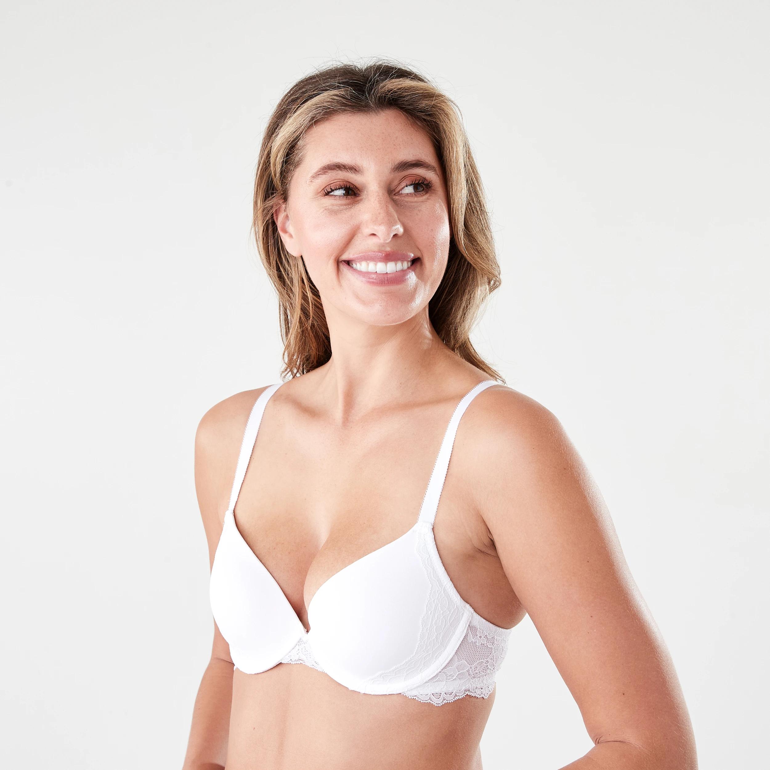 2 Lace Wing T-shirt Bra INTIMATES OFF WHITE, 2 of 6