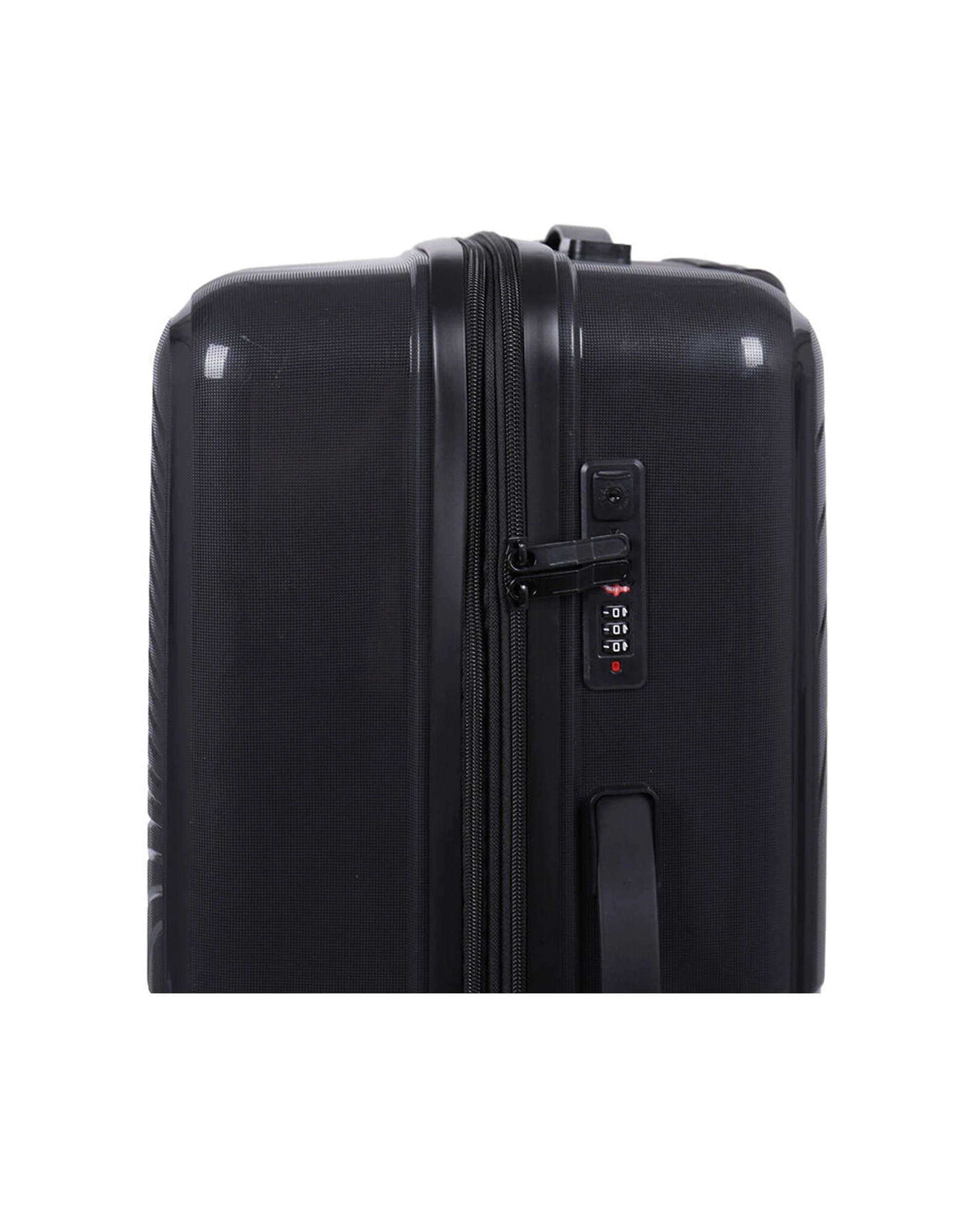 8 Paklite Solar Large Travel Luggage Suitcase Lightweight 75x50cm - Black, 8 of 9