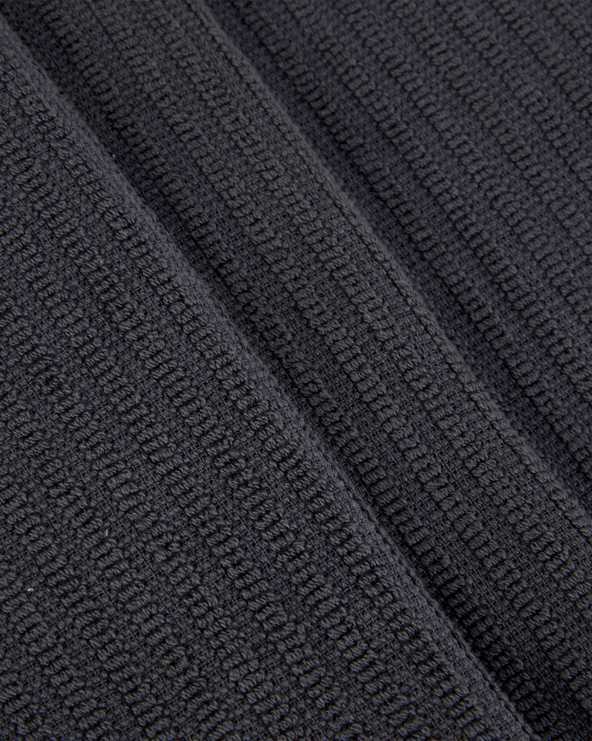 2 3 Pack Ribbed Grey Terry Tea Towels, 2 of 6