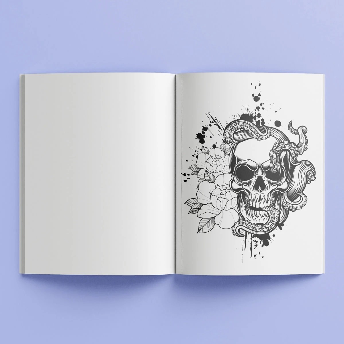 4 Kaleidoscope Colouring: Tattoo Designs - Book, 4 of 5