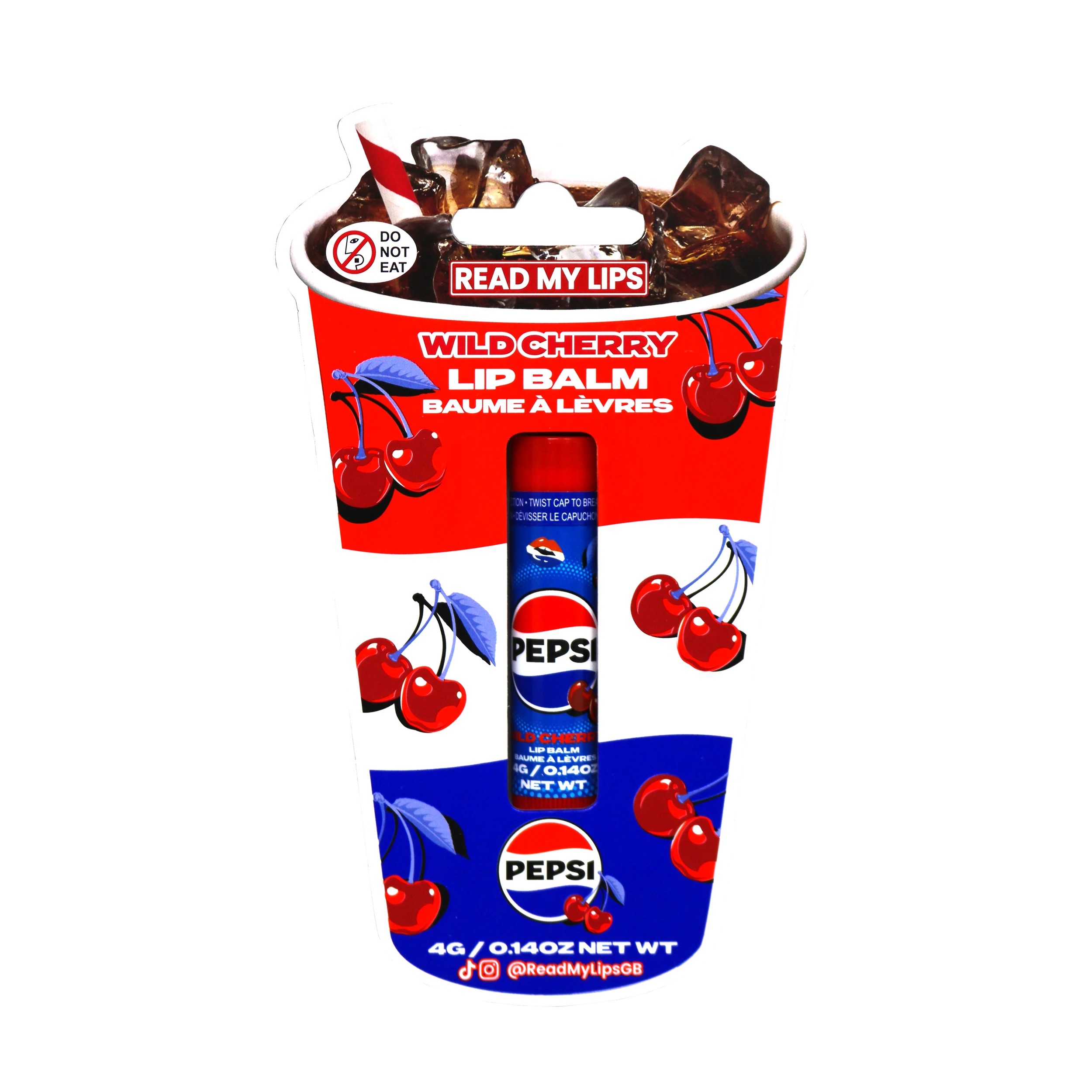 1 Pepsi Read My Lips Lip Balm 4g - Wild Cherry, 1 of 2