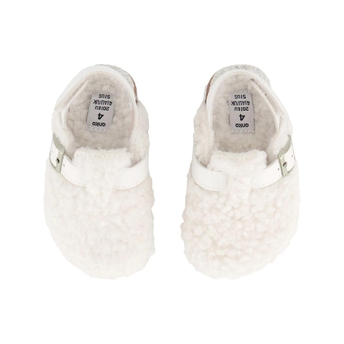 2 Baby Slipper Boots Snw White, 2 of 3