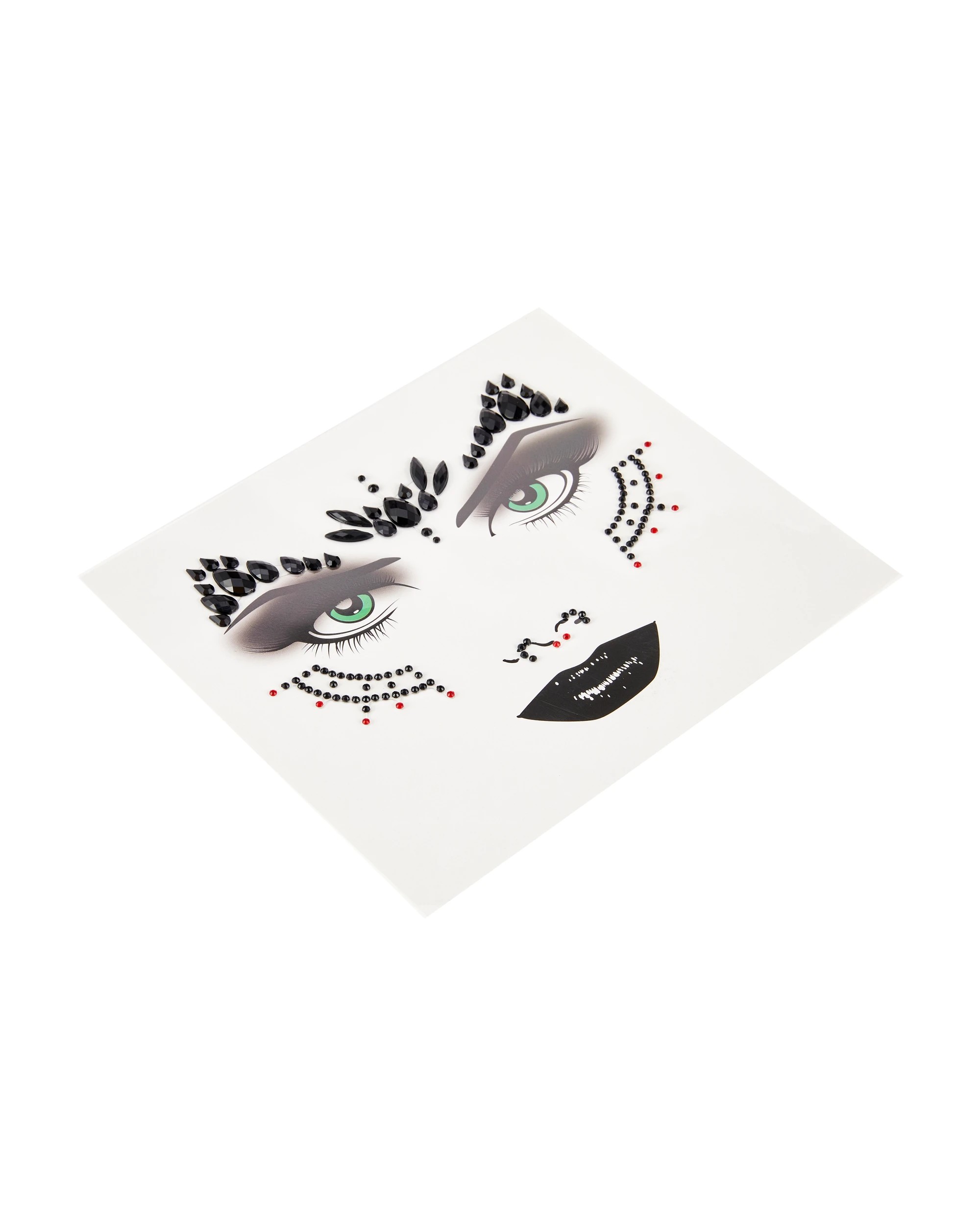 6 OXX Beauty 125 Pack Halloween Face Gems - Spider Siren, 6 of 7