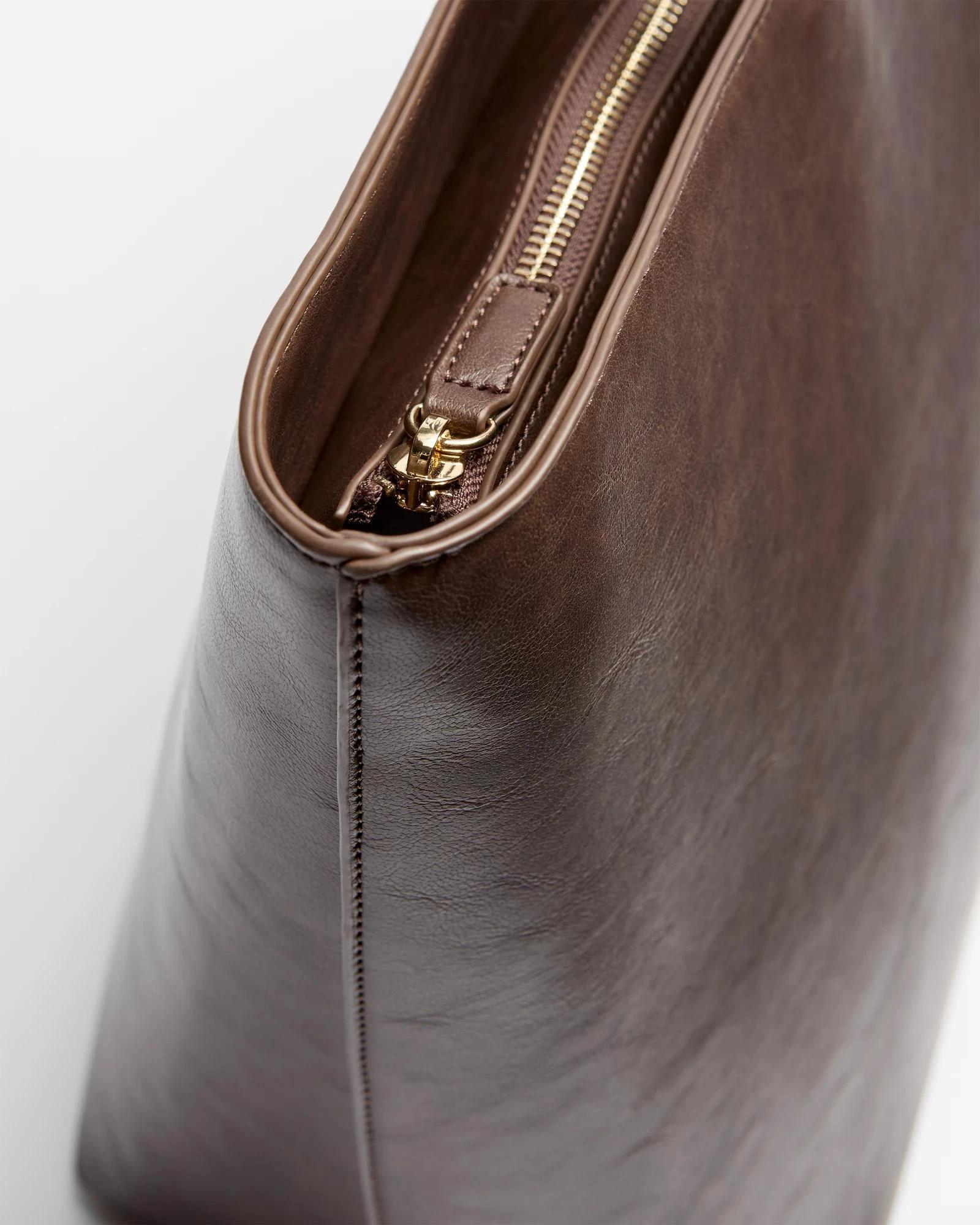 2 Target Large Work Tote Bag CHOCOLATE, 2 of 2