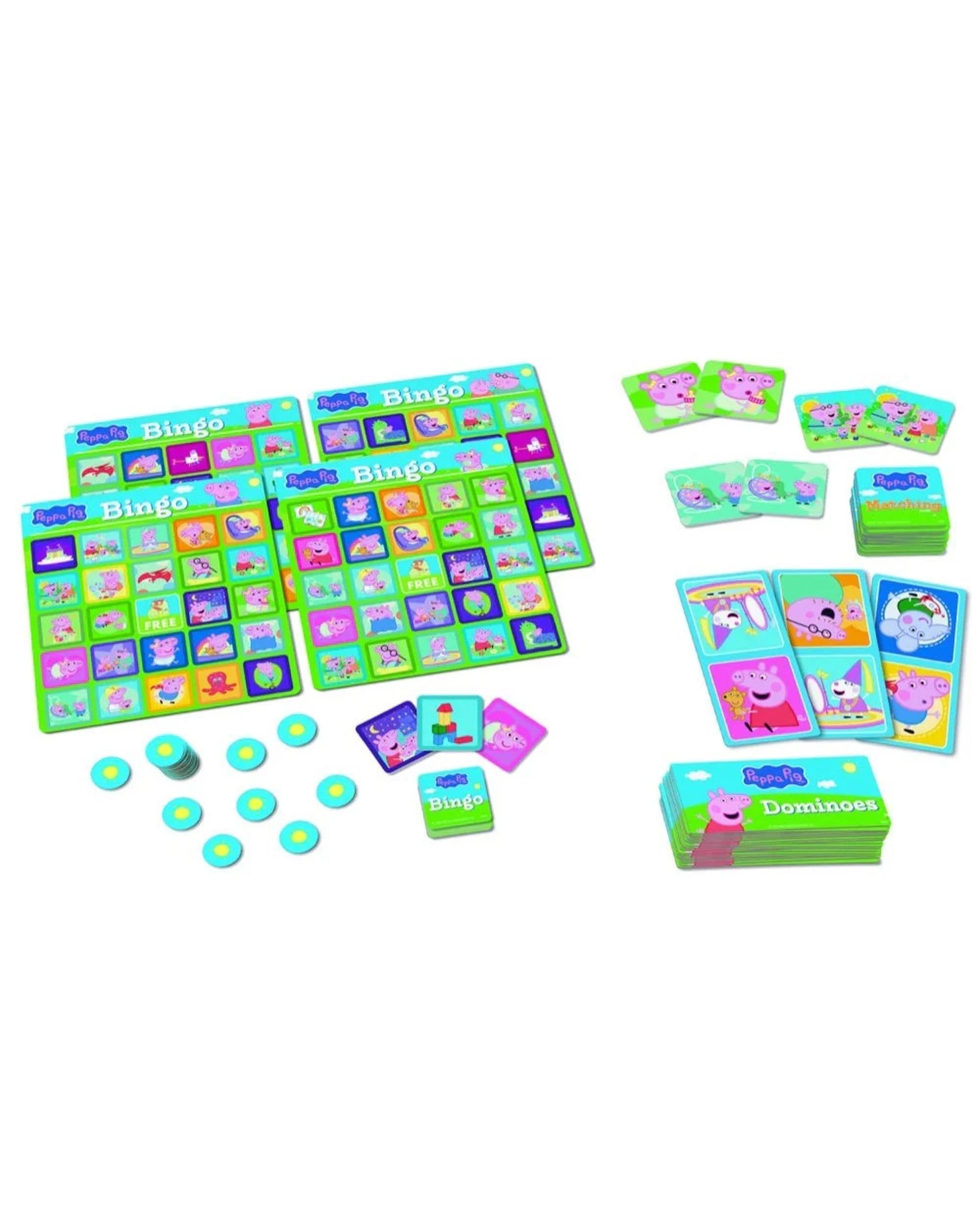 3 Ravensburger Peppa Pig 3-In-1 Board Game, 3 of 3