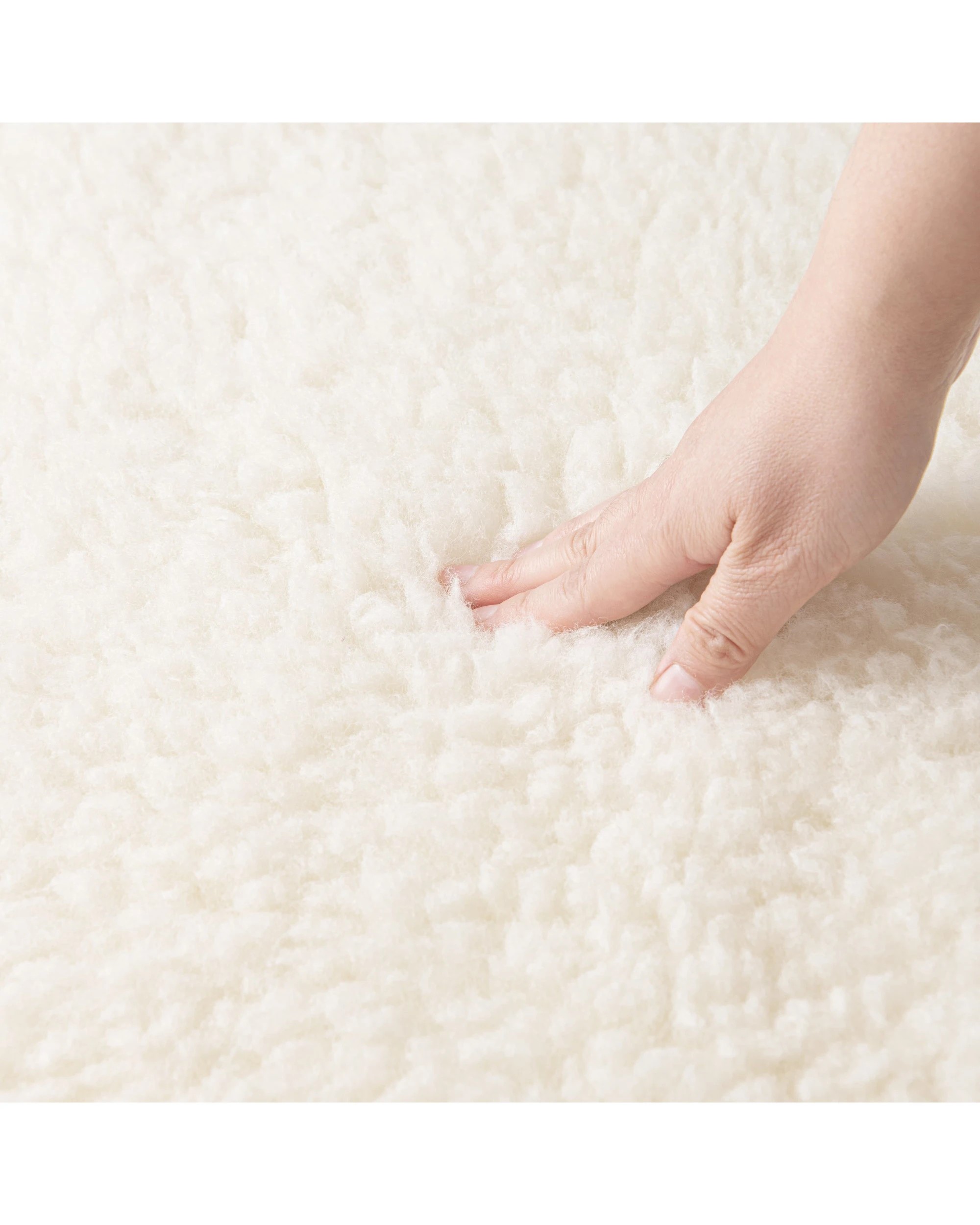 3 Dreamaker Australian Wool Fleece Electric Blanket - King Bed - Cream, 3 of 7