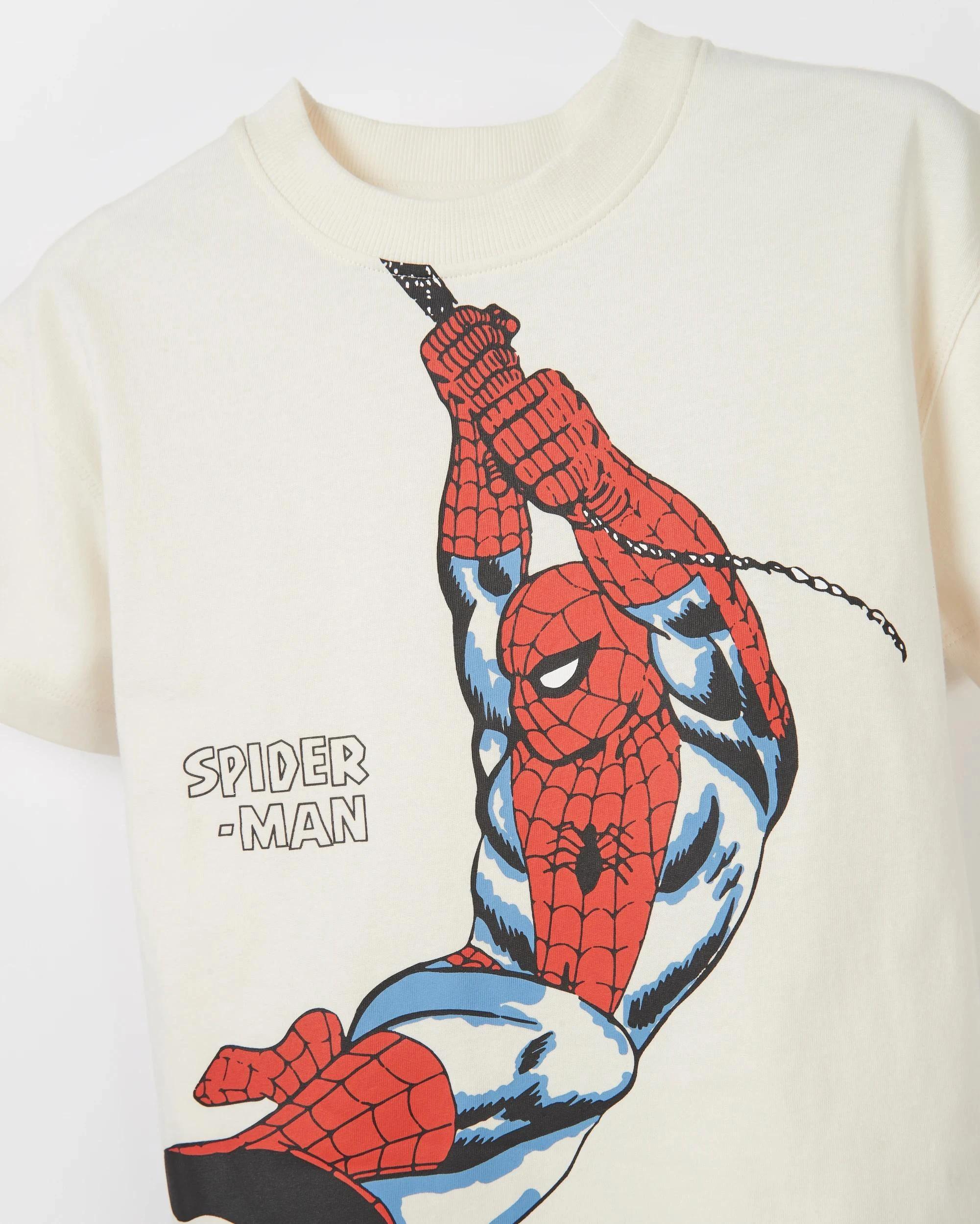 6 Spider-Man Australian Cotton T-Shirt GARDENIA, 6 of 6