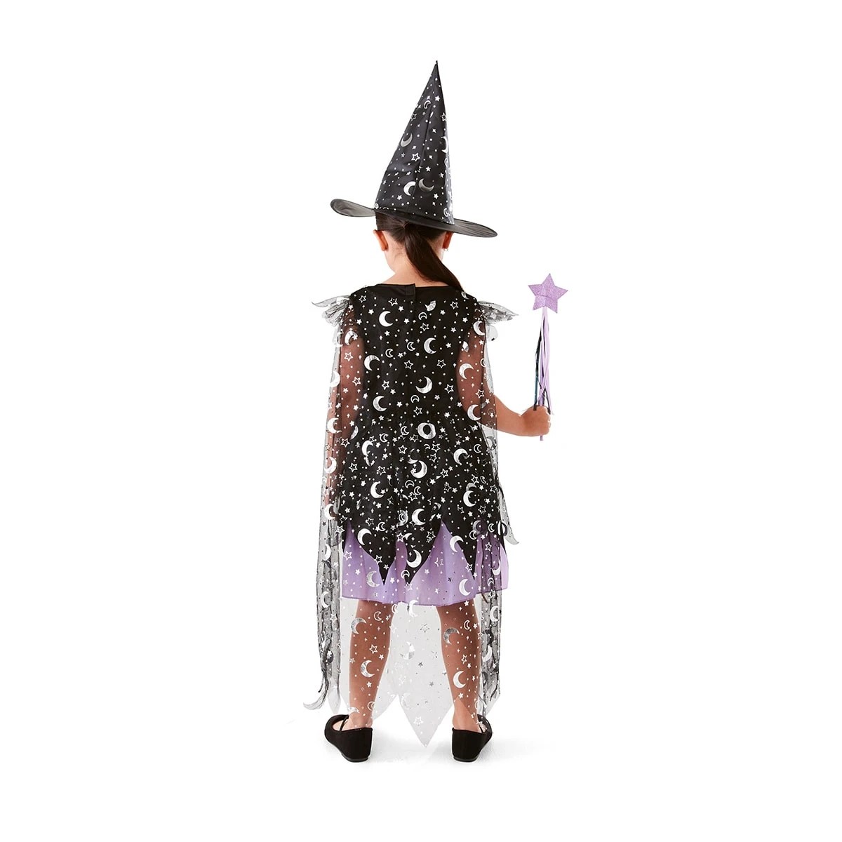 4 3 Piece Deluxe Star Witch Costume - Ages 4-6, 4 of 10