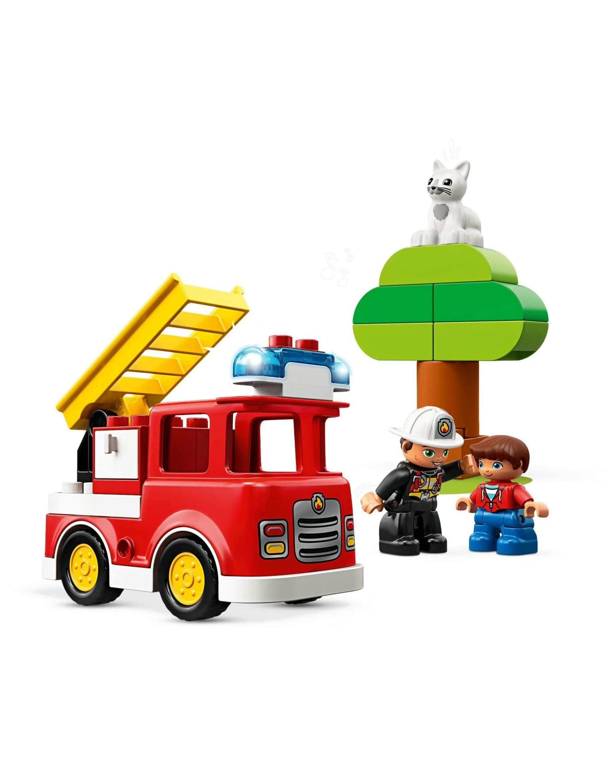 2 LEGO 10901 Fire Truck with Lights & Sounds for Toddlers, 2 of 5