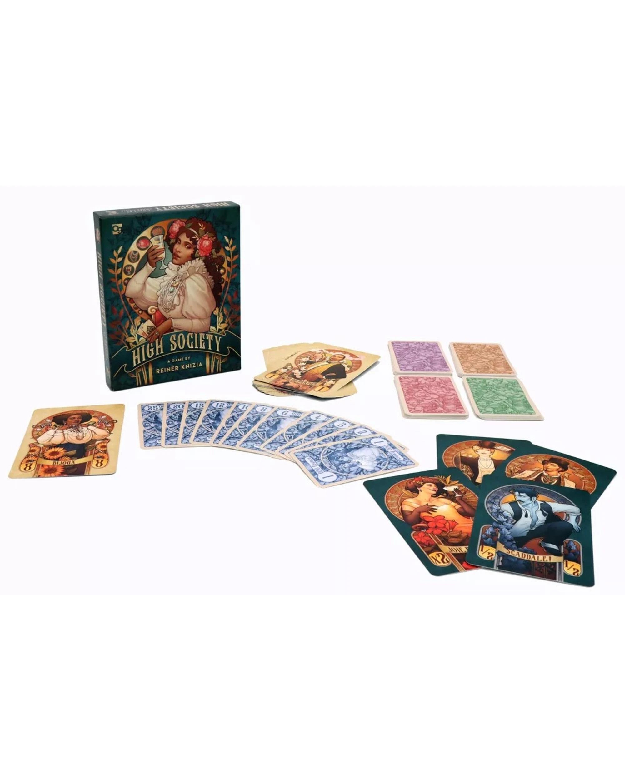 2 High Society Card Game, 2 of 3