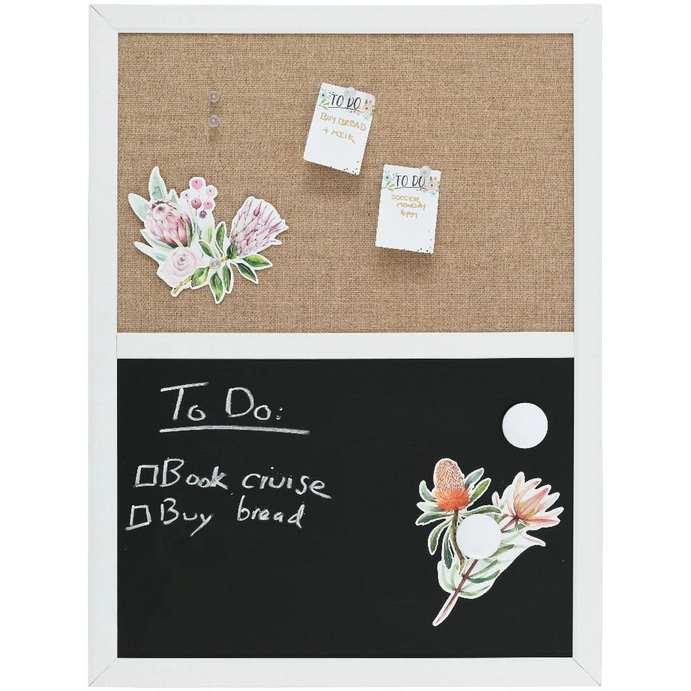 9 Otto Chalkboard Combination Board 450 x 600mm, 9 of 10