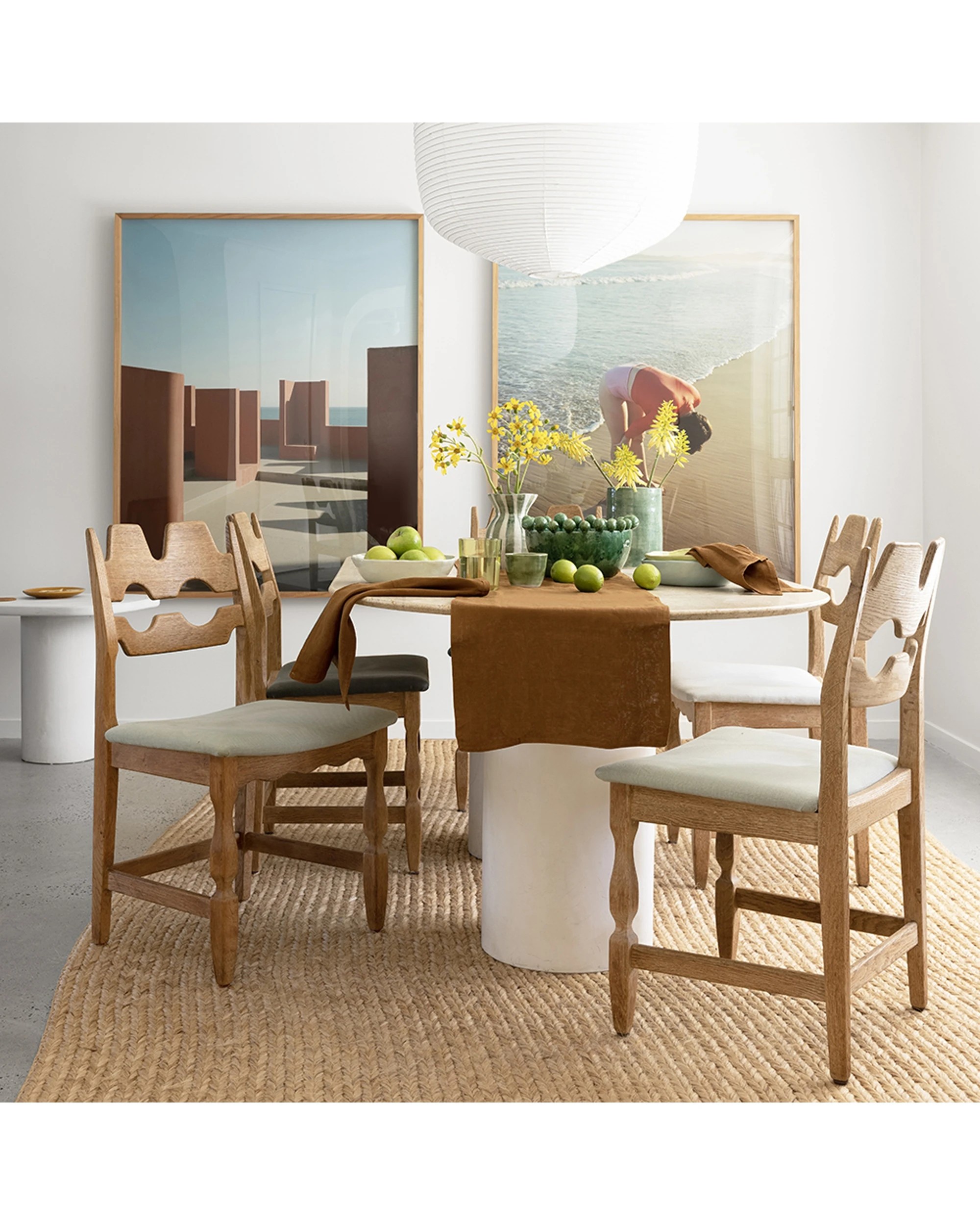 2 Bambury Tableware/Dinnerware Linen Table Runner Hazel 35x180cm - Brown, 2 of 3