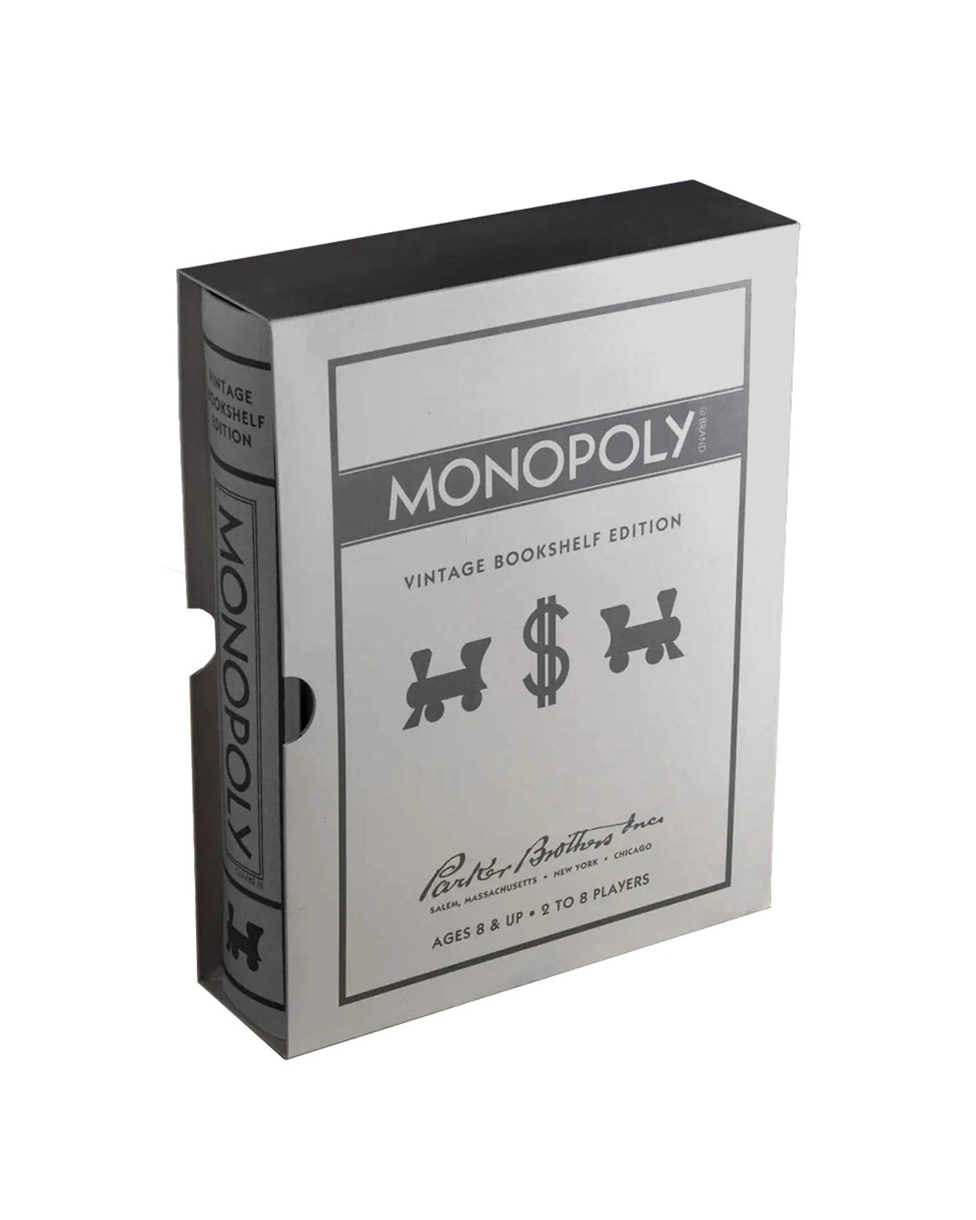 1 Monopoly Vintage Bookshelf Edition Board Game, 1 of 2