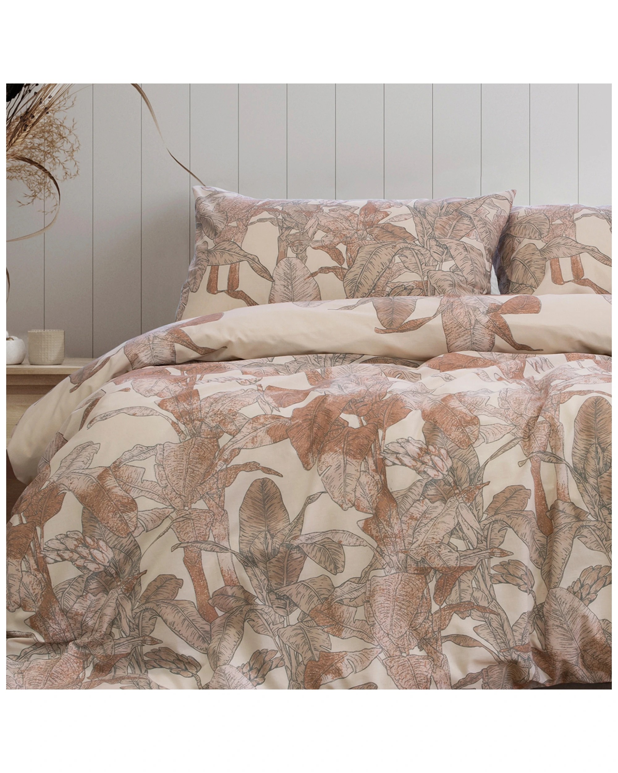 2 ARDOR Bayley Quilt Cover Set King Polyester Cotton Tropical Bedding 245X245Cm
 - King Bed, 2 of 4