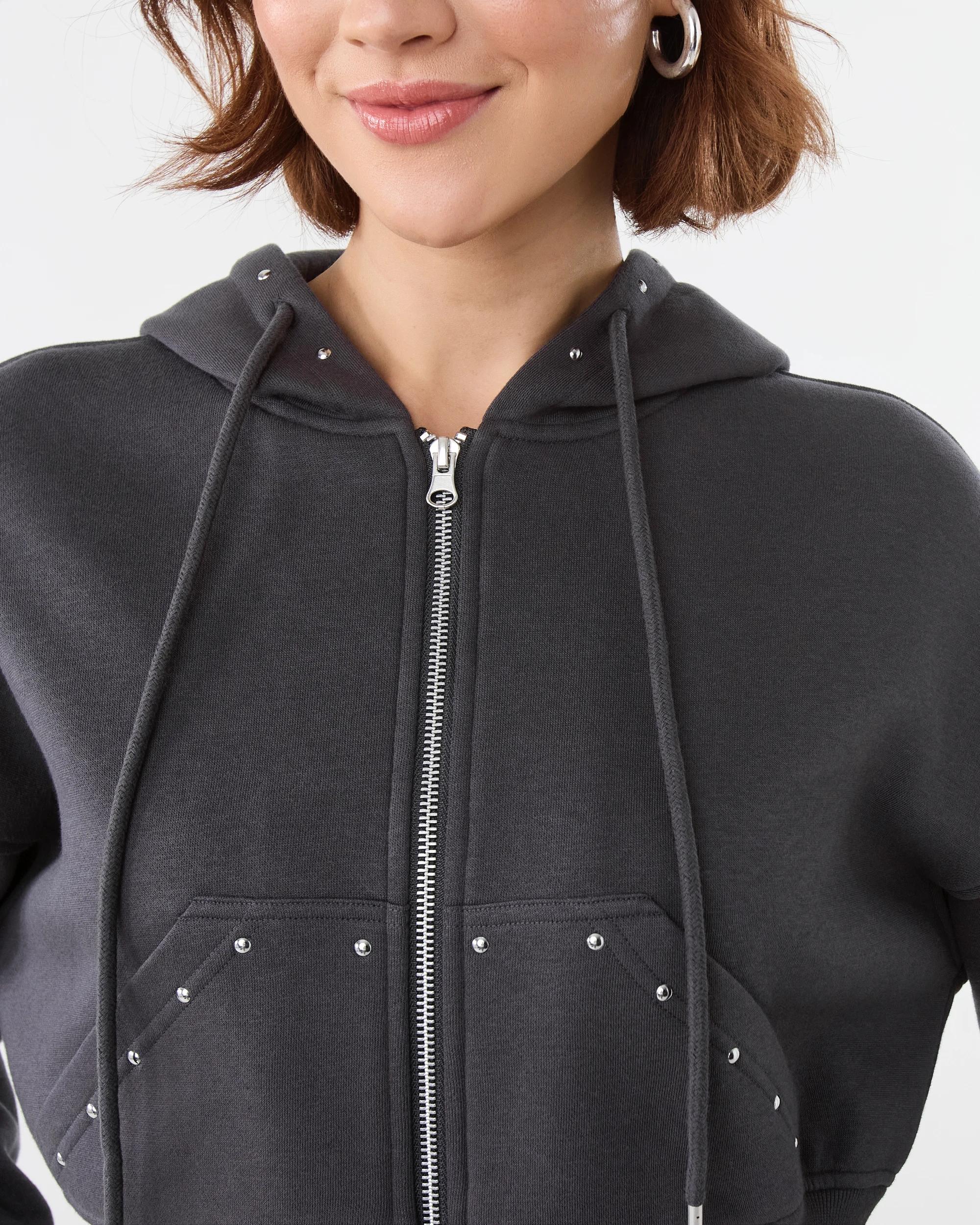 6 Studded Zip Through Hoodie Magnet, 6 of 9