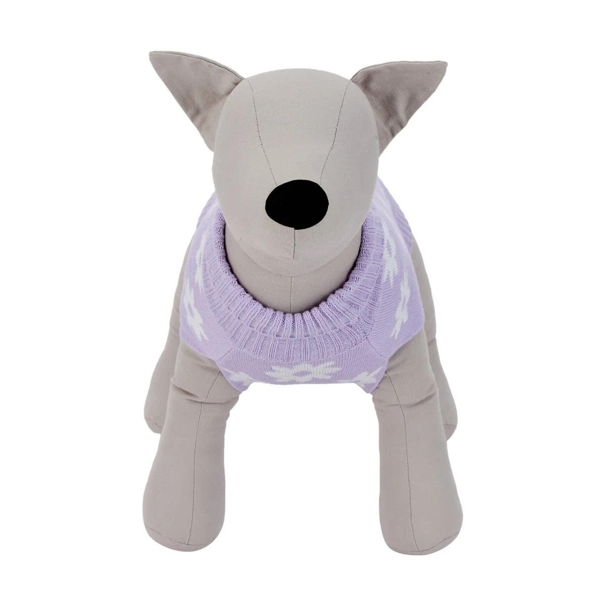 4 Pet Daisy Knit Jumper - Small, Purple, 4 of 10