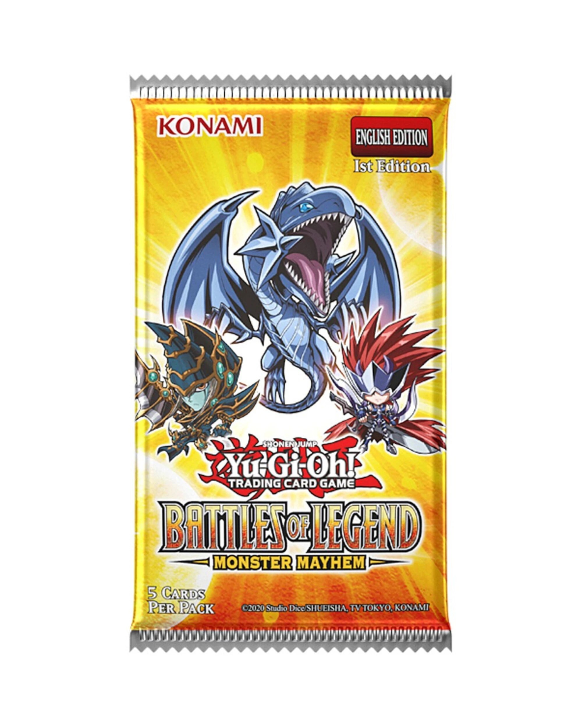 2 Yu-Gi-Oh! Battles of Legend: Monster Mayhem Booster Pack, 2 of 2