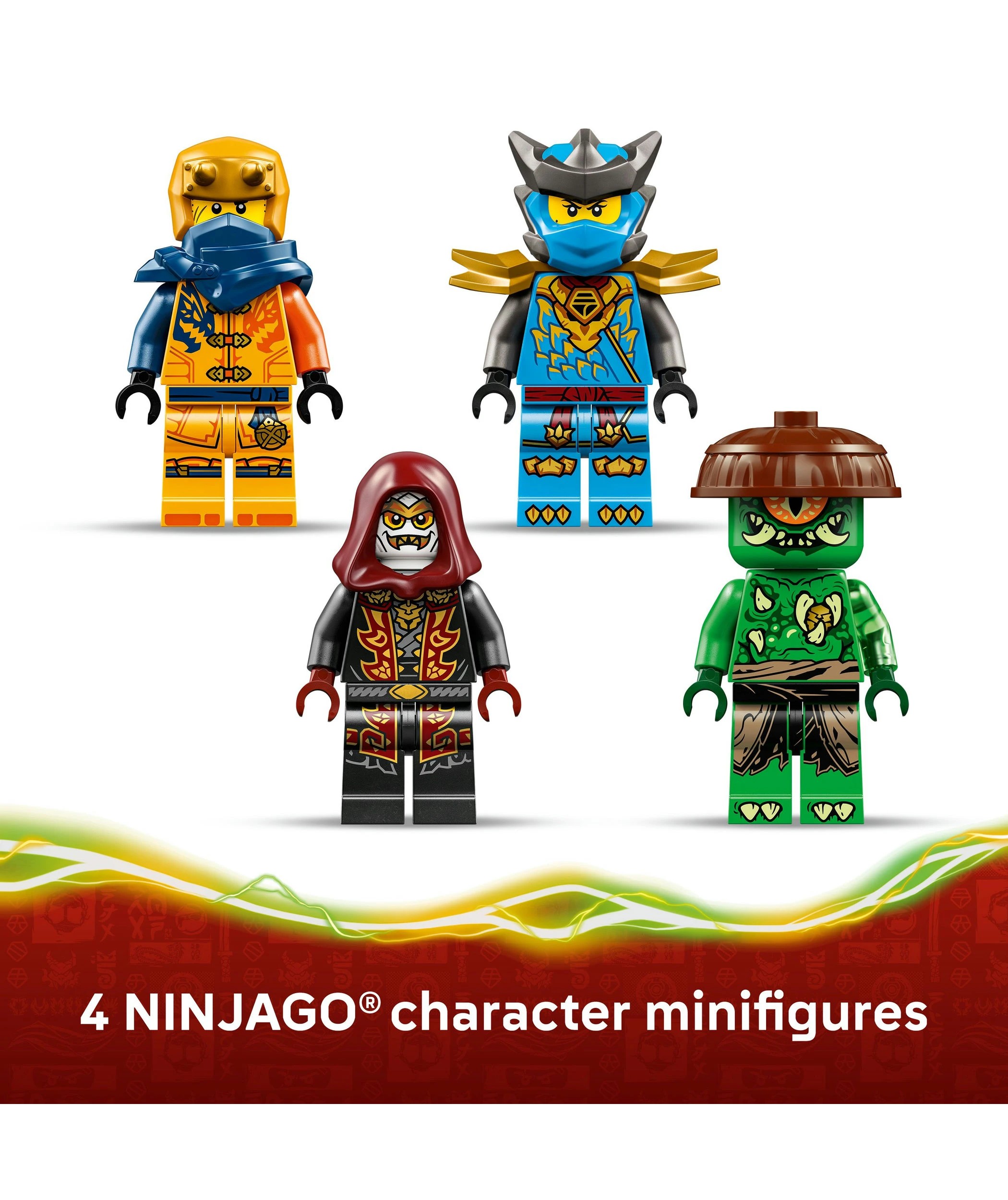 6 LEGO NINJAGO Ninja Dragon Riyu's Battle 71855, 6 of 10