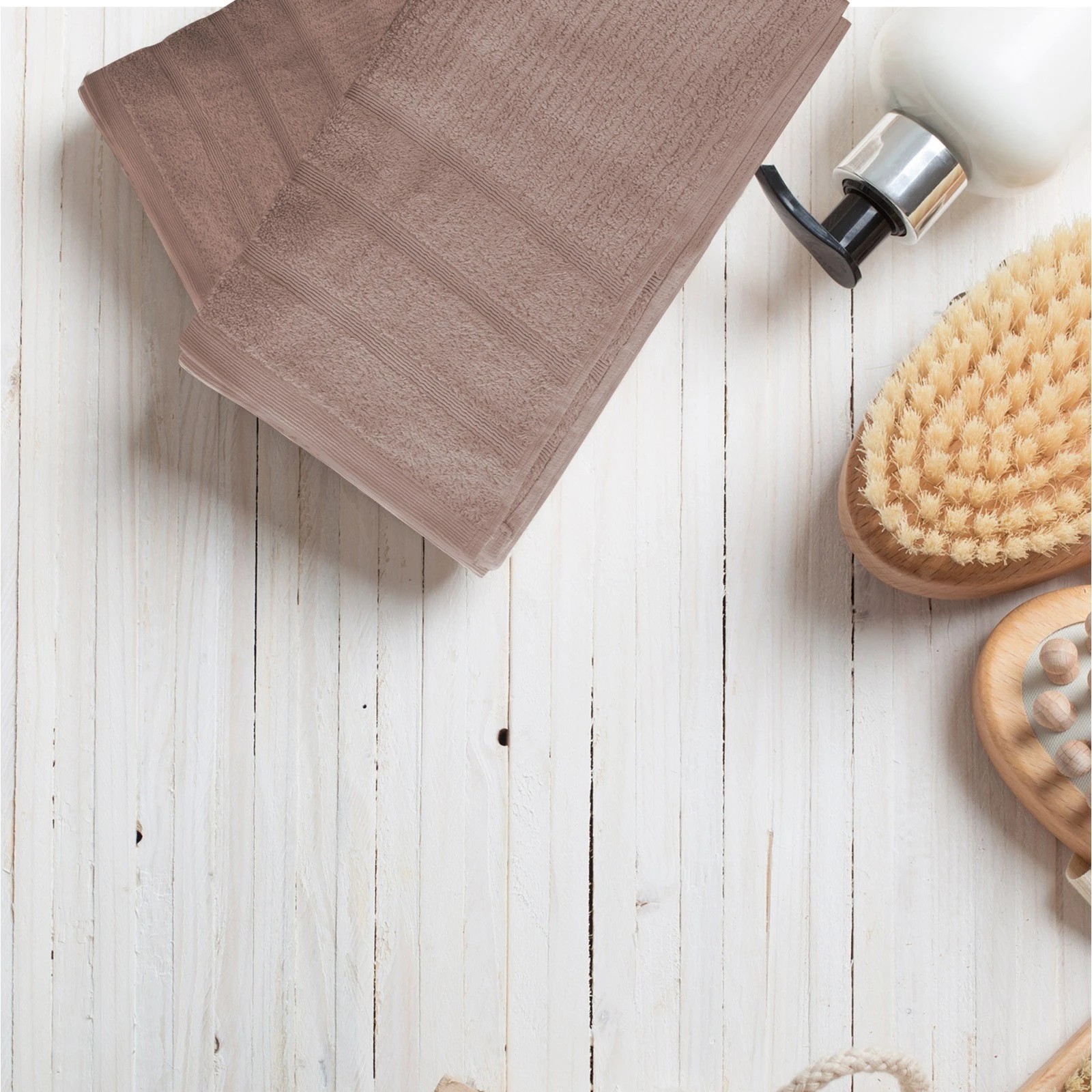 3 Royal Comfort Eden Cotton 600GSM 100% Cotton Luxury Bath Towels Set 8 Piece - Red, 3 of 4