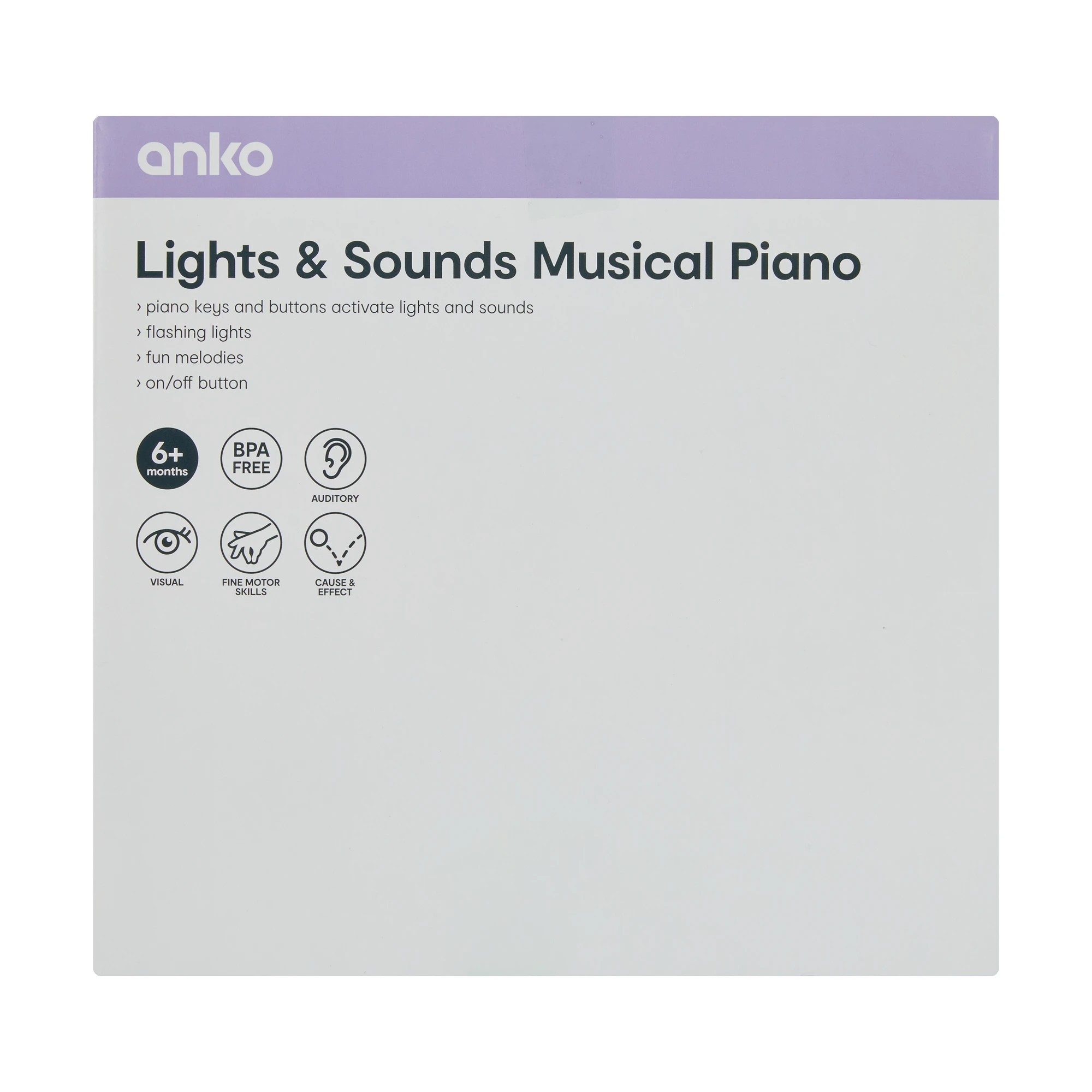 9 Lights and Sounds Musical Piano, 9 of 9