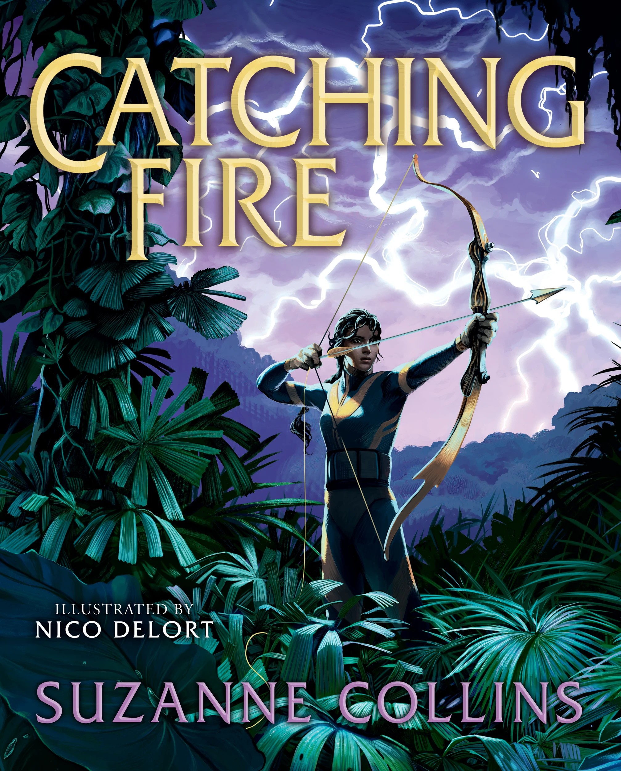 1 Catching Fire by Suzanne Collins - Book, 1 of 1