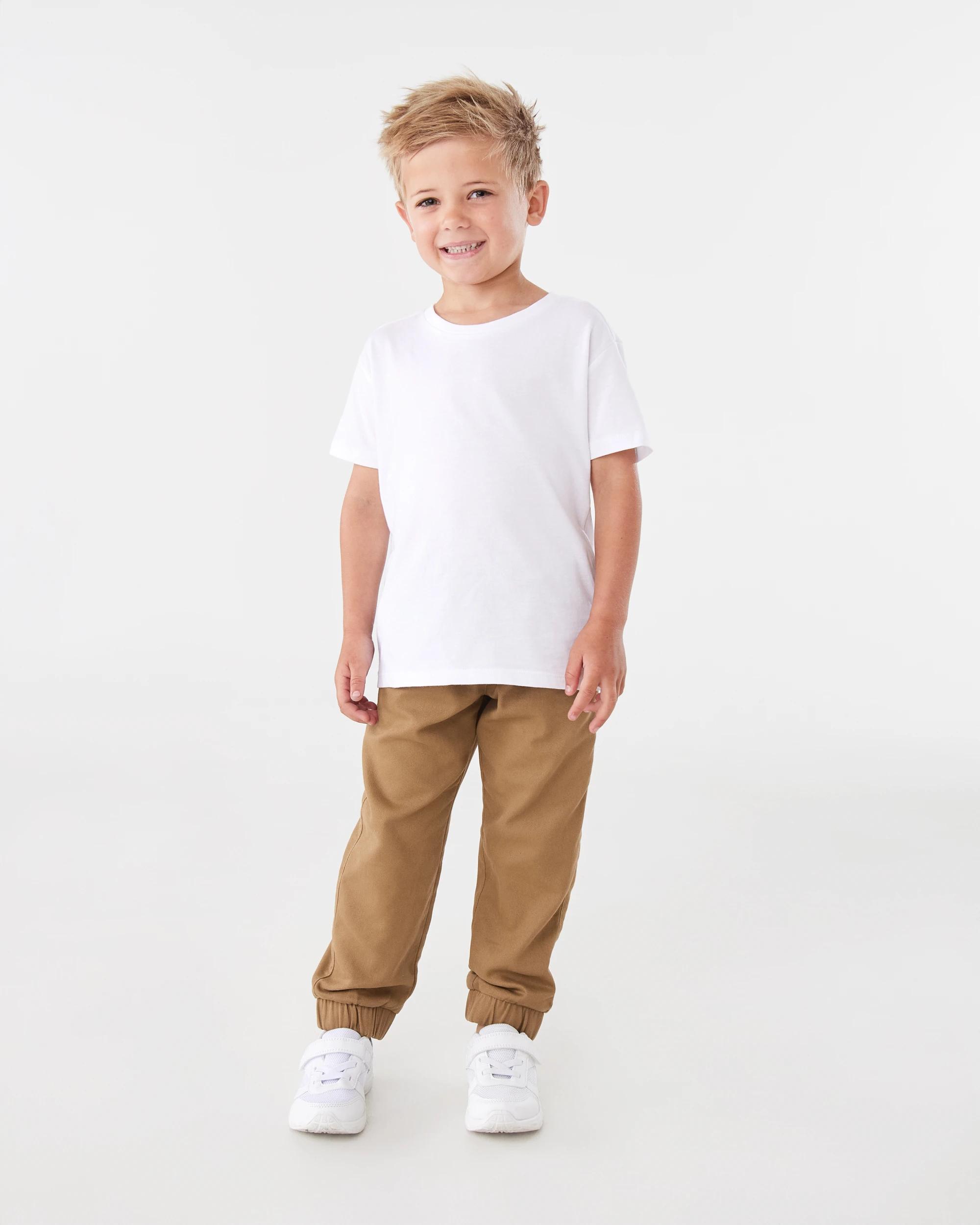 5 Pull-On Knit Joggers Coco Brown, 5 of 6