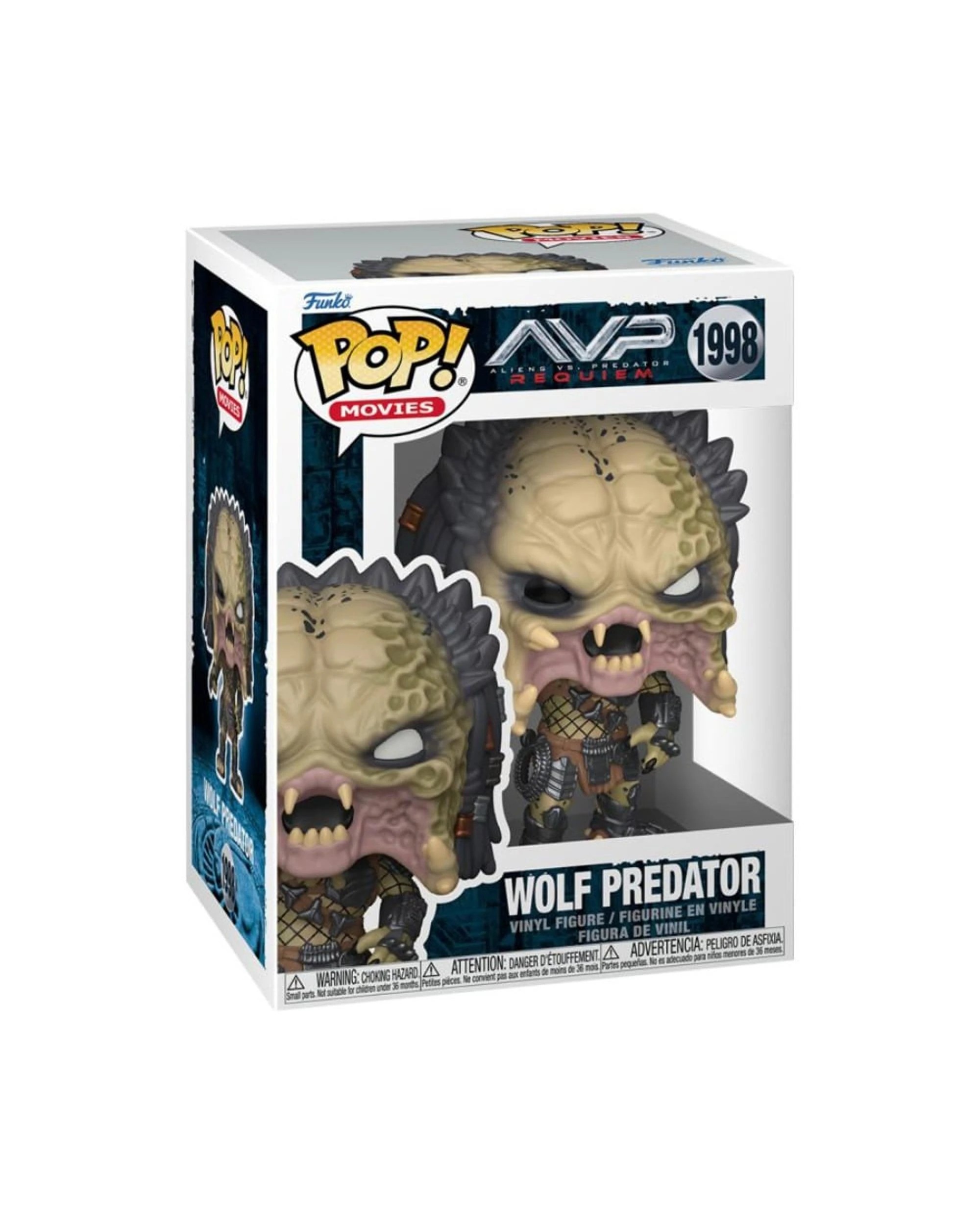 3 Alien Vs Predator Requiem Wolf Predator Funko POP! Vinyl, 3 of 6