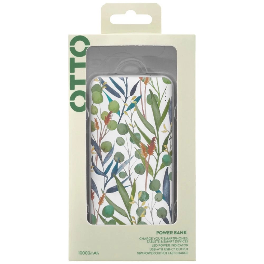 1 Otto Powerbank 18W Leaf Print, 1 of 4