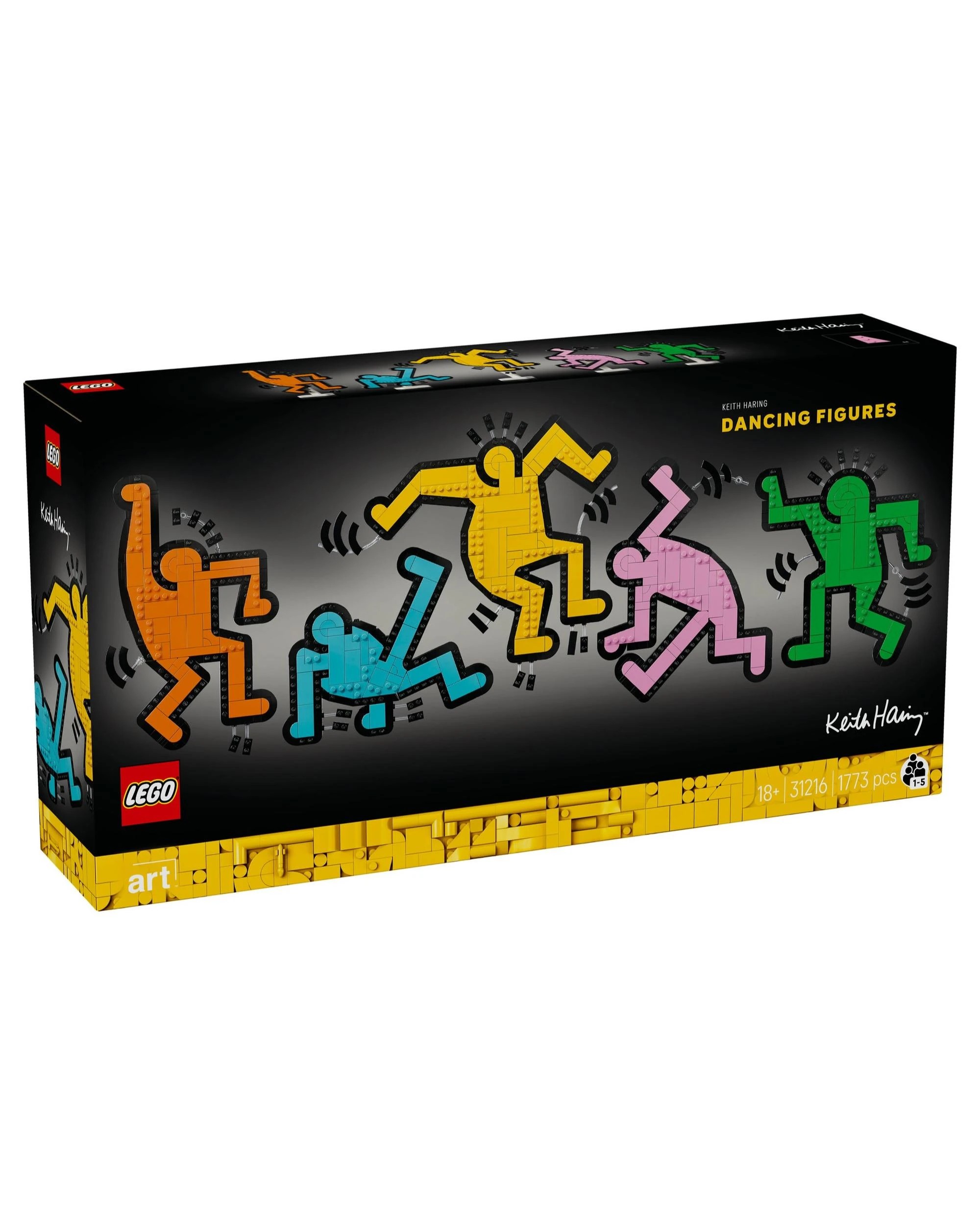 2 The LEGO Group LEGO Art: Keith Haring Dancing Figures - 31216, 2 of 10
