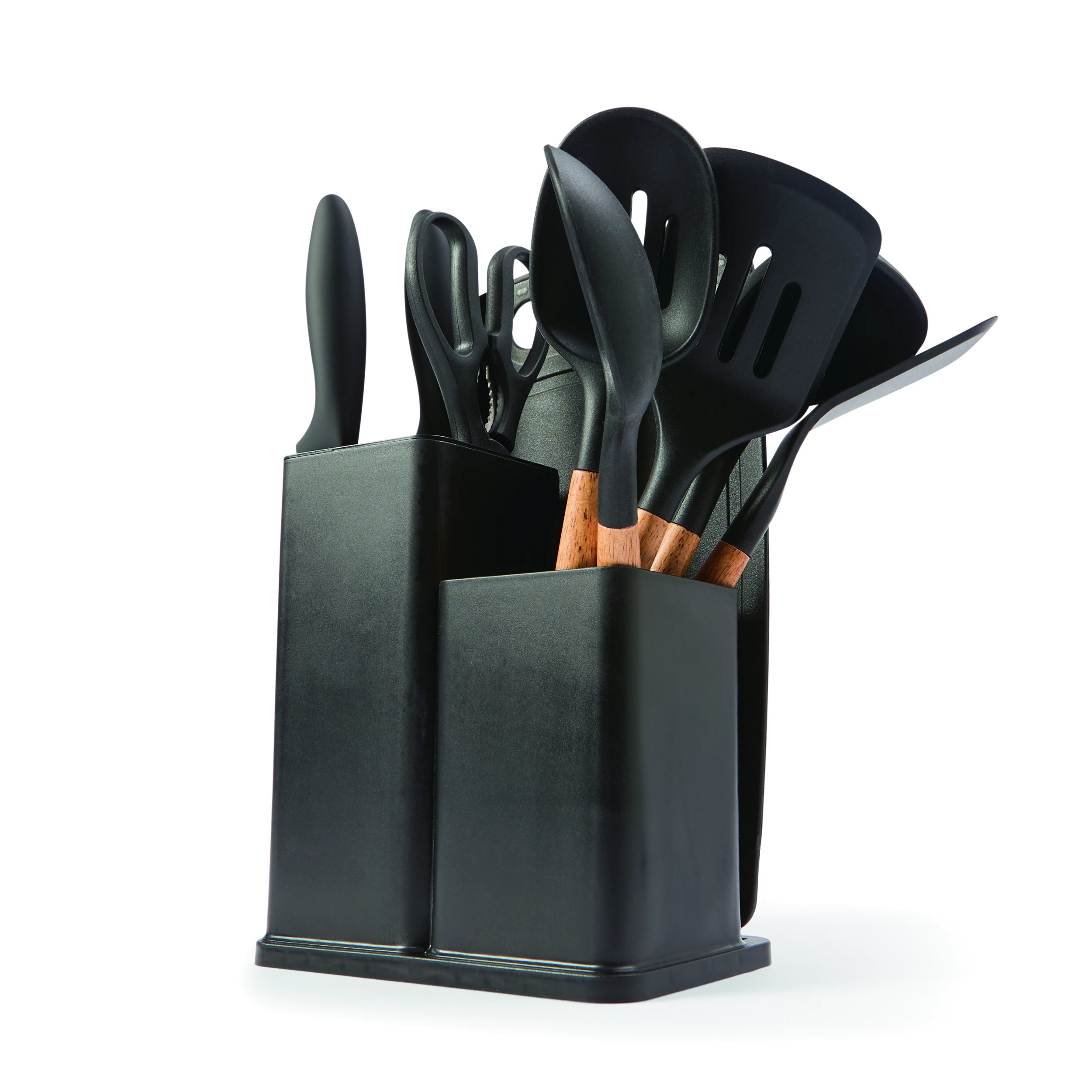 1 11 Piece Utensil Set - Black, 1 of 9