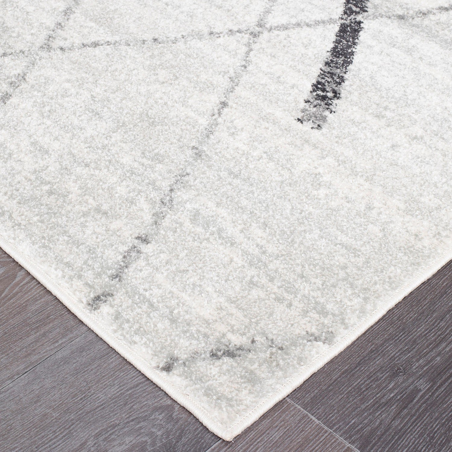 3 Common Ground Rugs Bluebay 452 330x240cm - Extra Large Floor Rug - Silver, 3 of 6