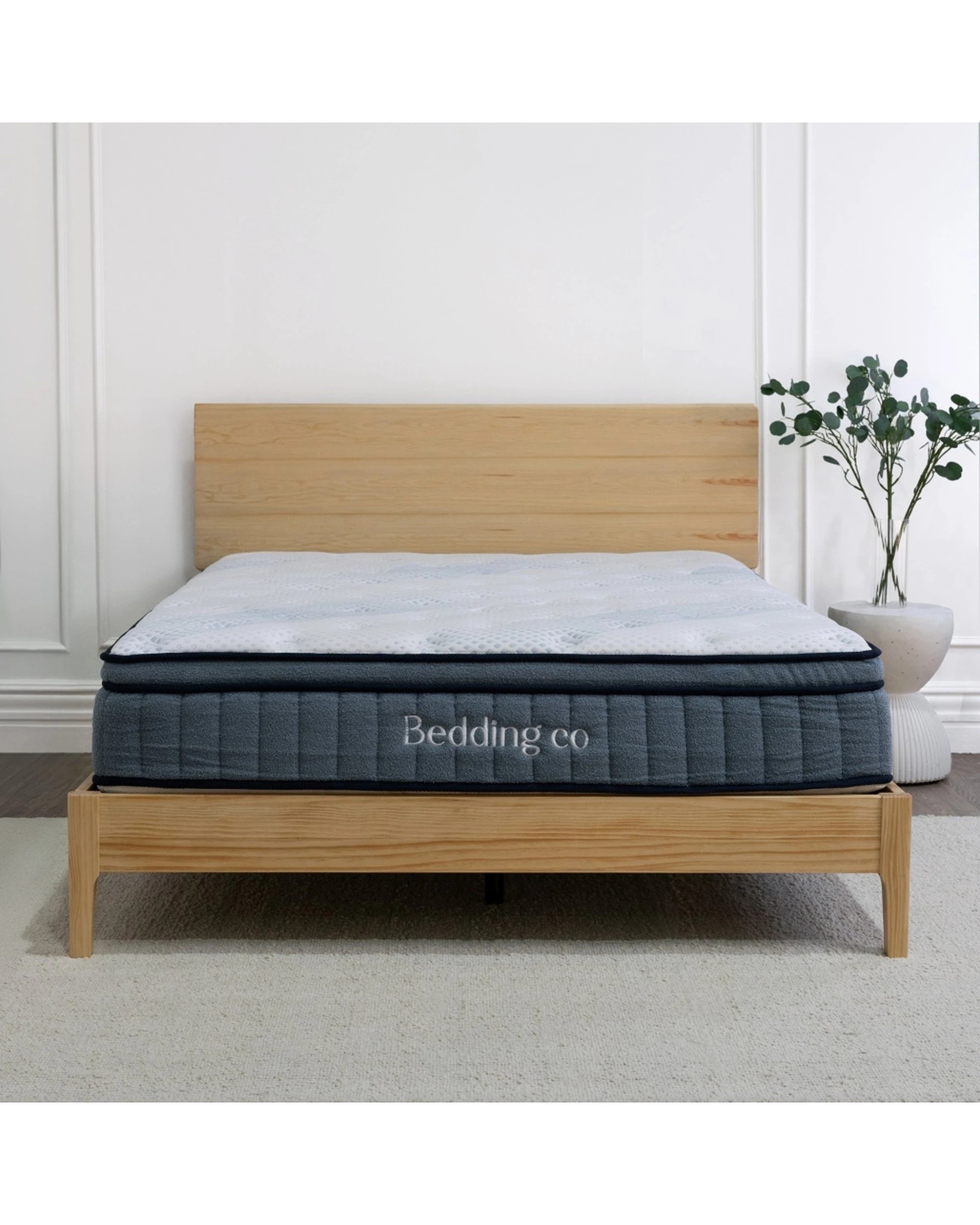 5 Bedding Co Solid Timber Bed Frame Minimalist - Single Bed - Natural, 5 of 6