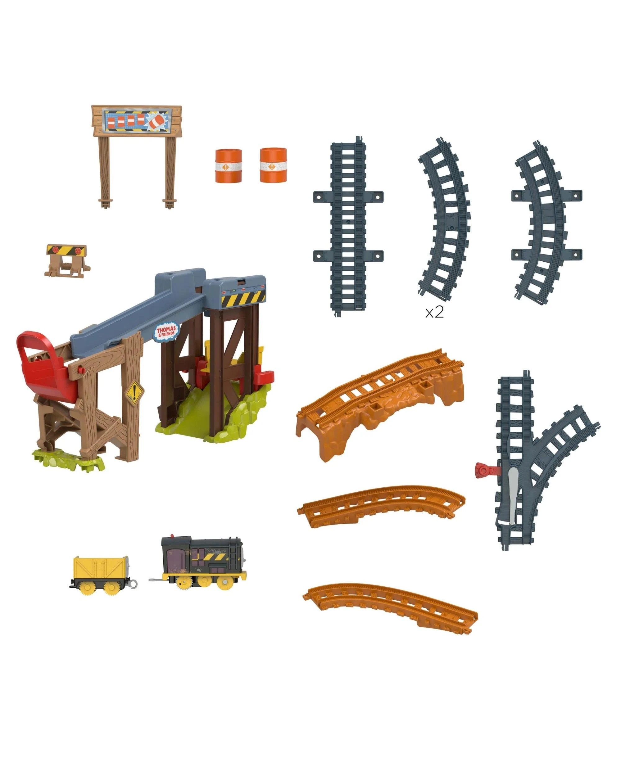 4 Fisher-Price Thomas and Friends Diesel's Lift and Load Construction Set, 4 of 9